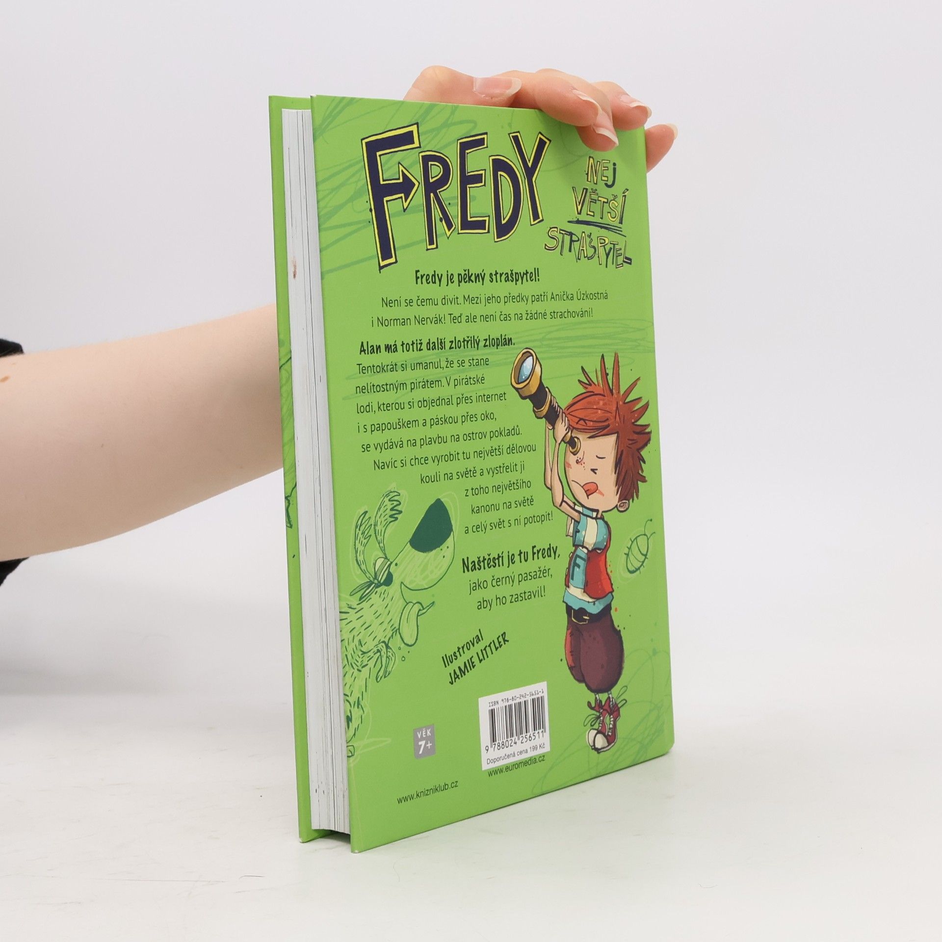 Georgia Pritchett Fredy. Největší strašpytel bojuje s pirátem