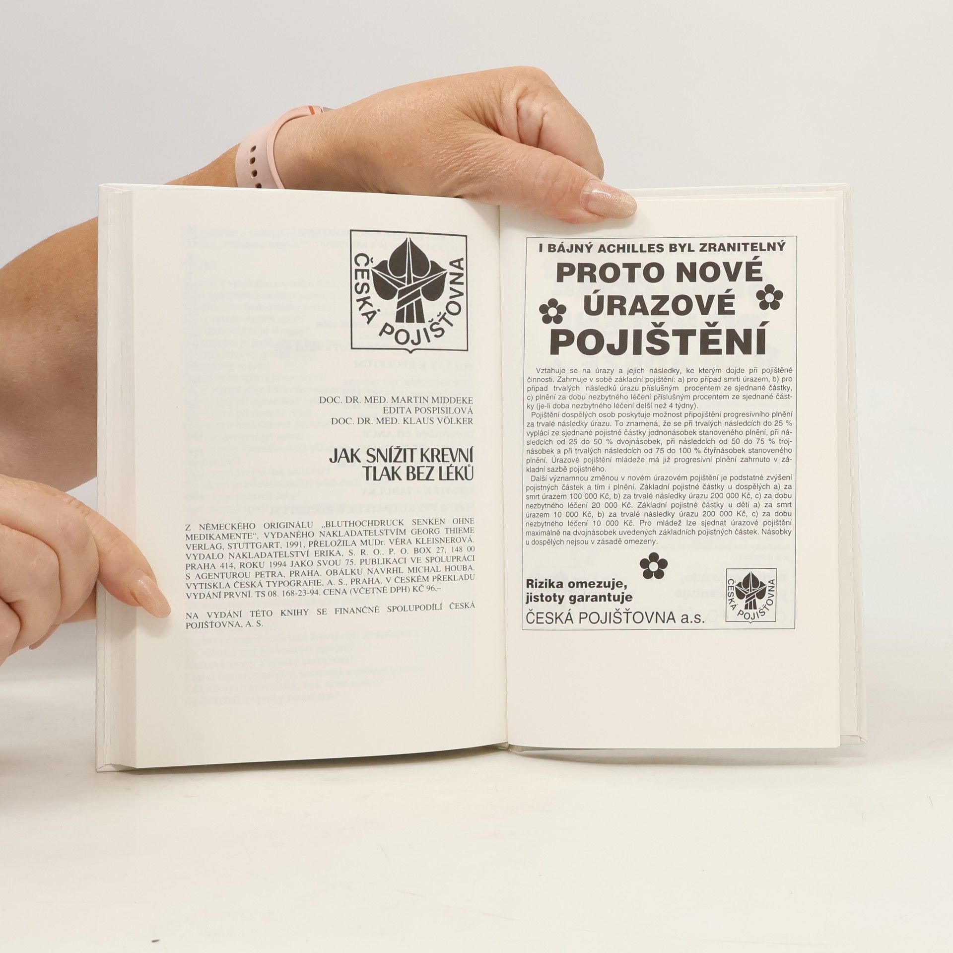 Kolektiv autorů Jak snížit krevní tlak bez léků