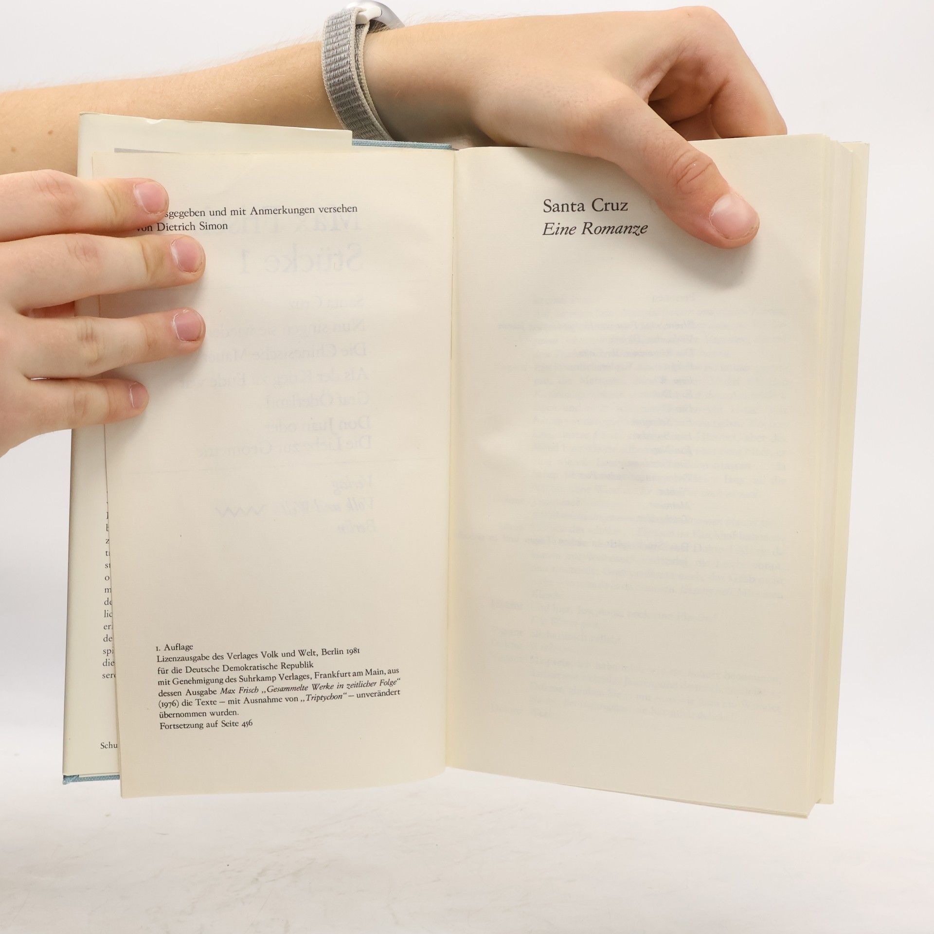 Max Frisch Stücke 1