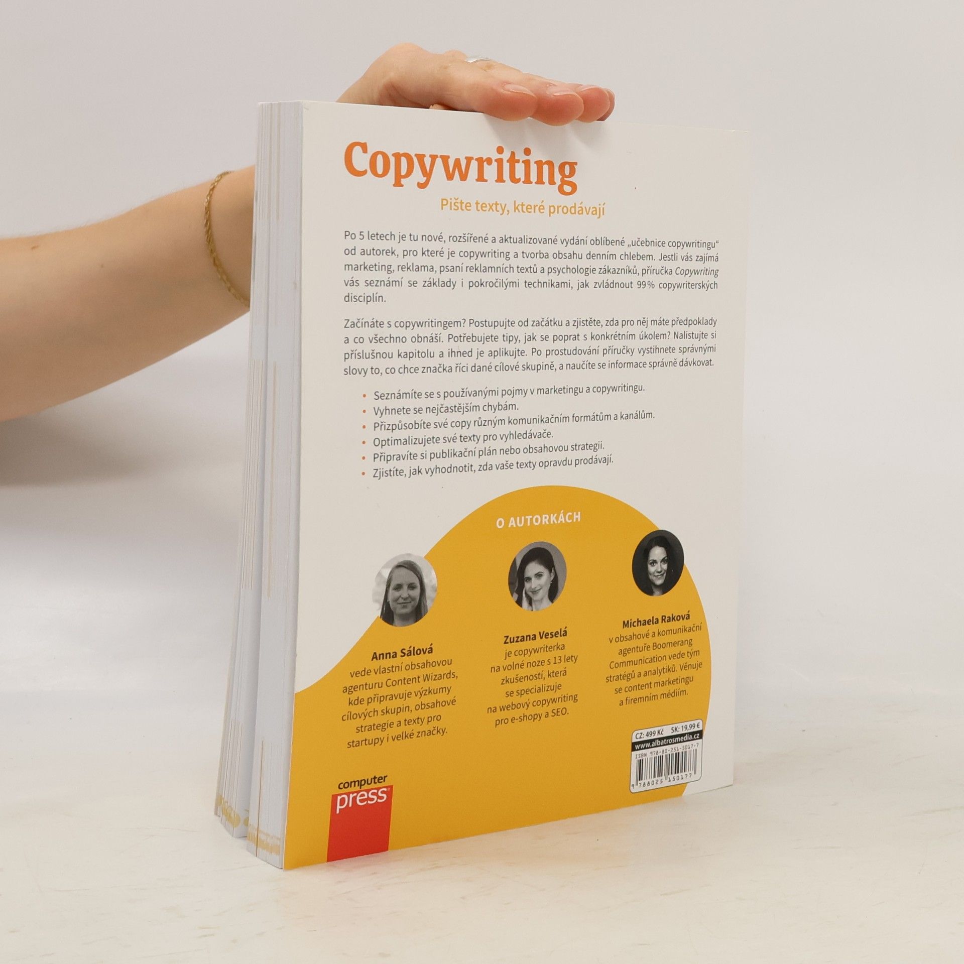 Anna Sálová Copywriting: Pište texty, které prodávají