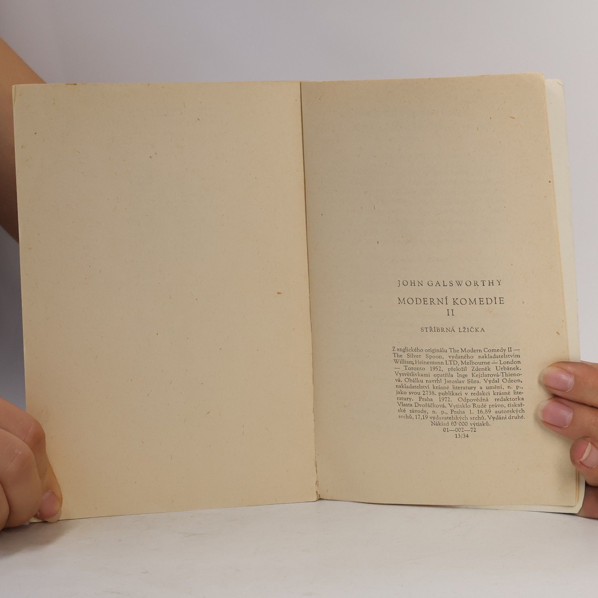 John Galsworthy Moderní komedie II.