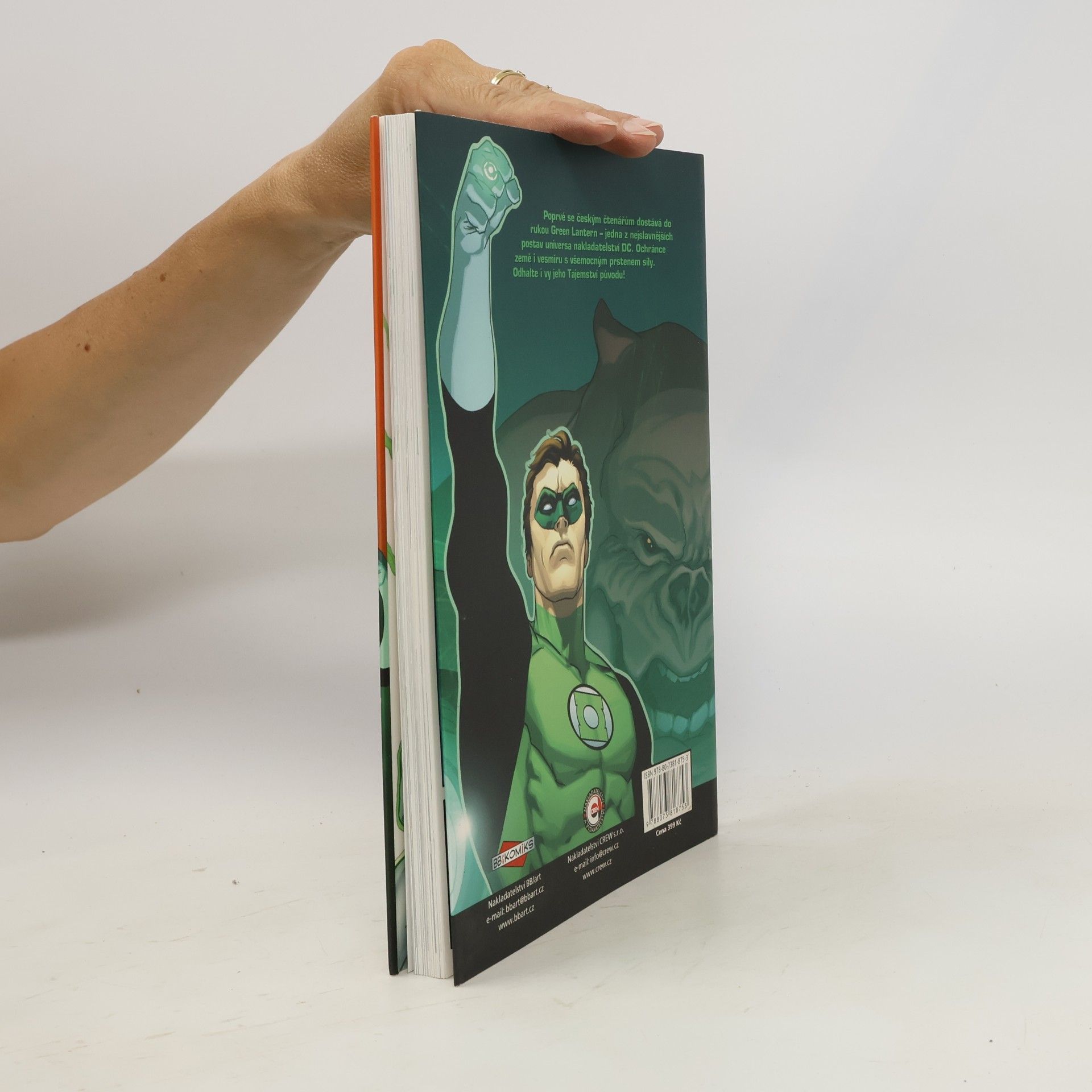 Geoff Johns Green Lantern. Tajemství původu
