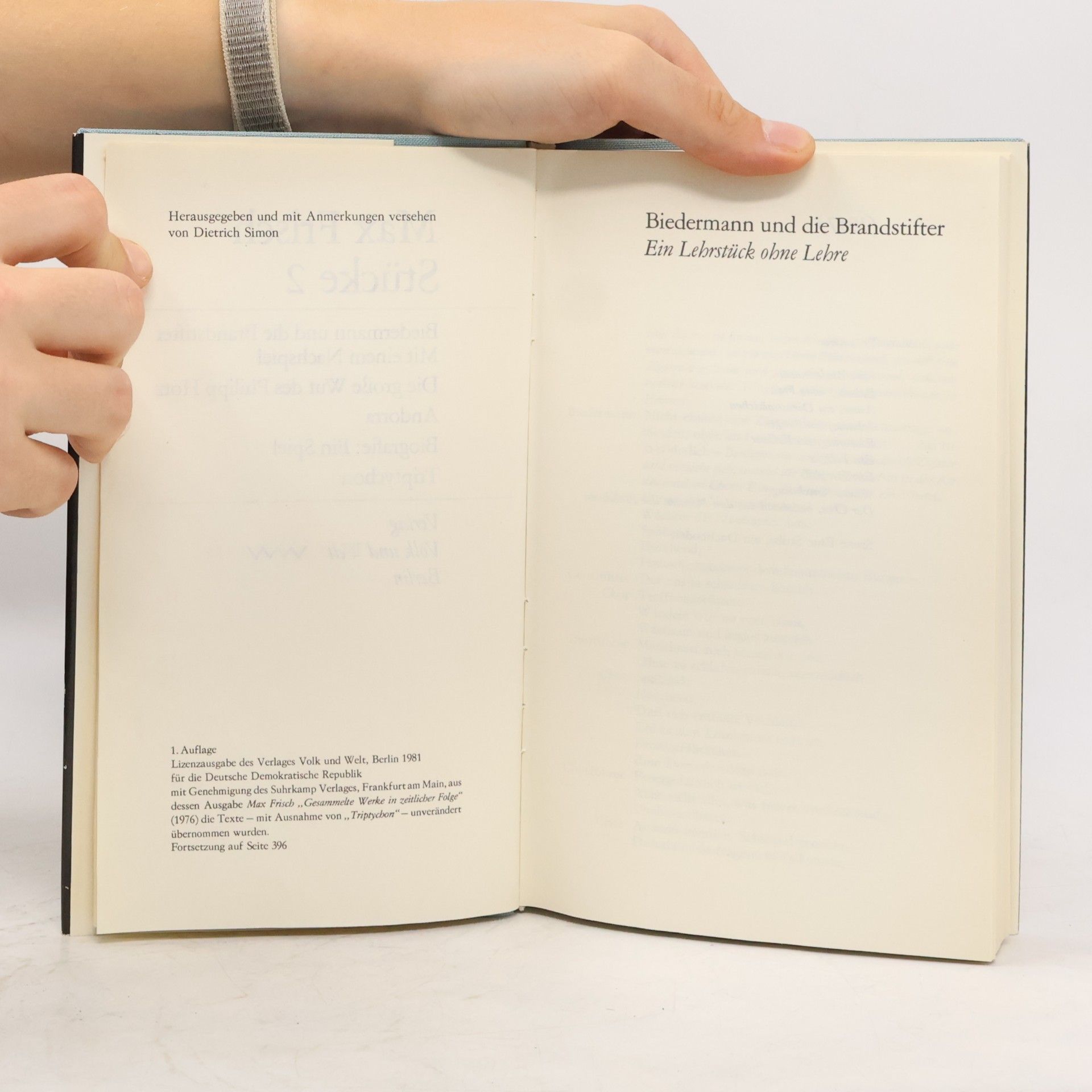 Max Frisch Stücke 2