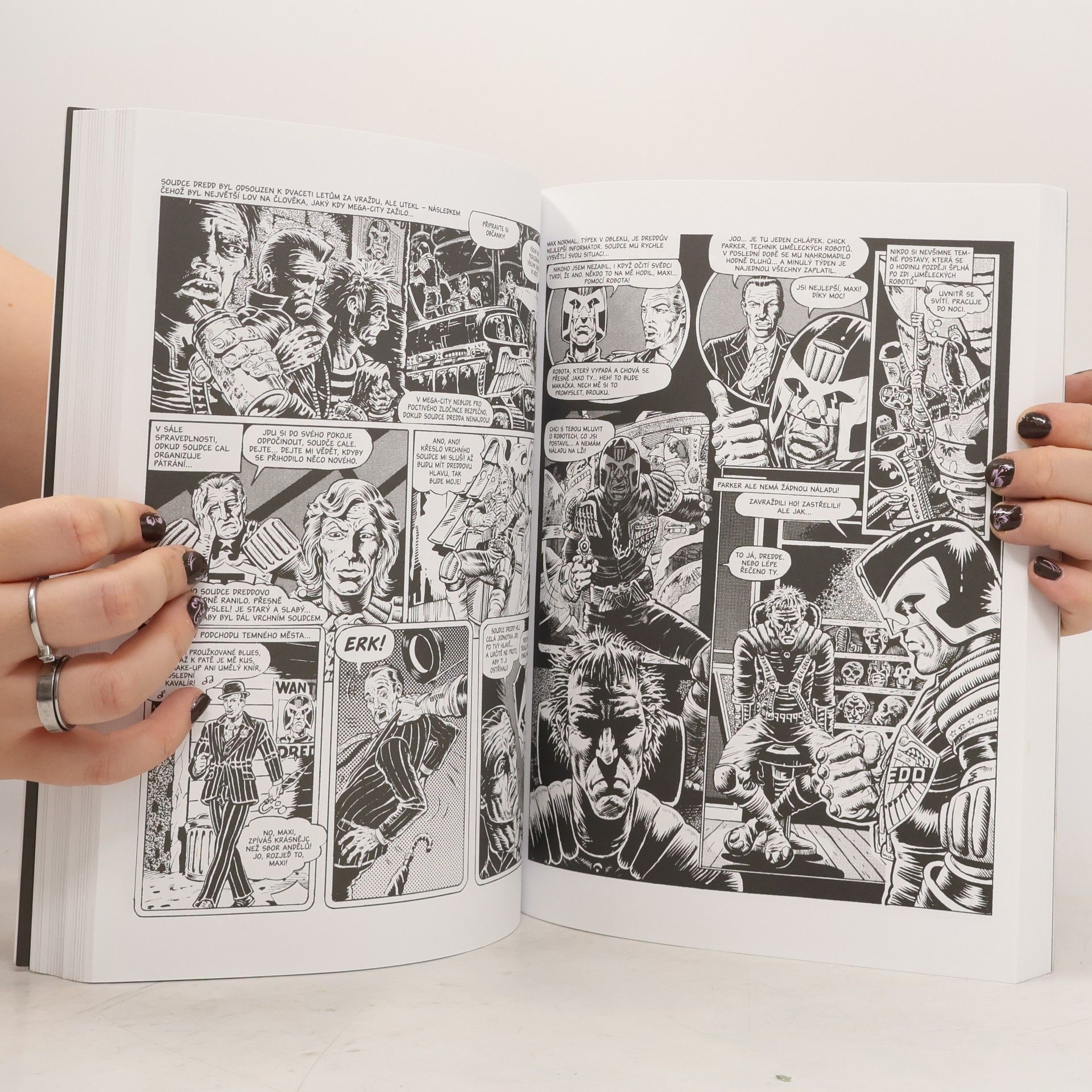 Pat Mills Soudce Dredd: Sebrané soudní spisy 01 - Prokletá země