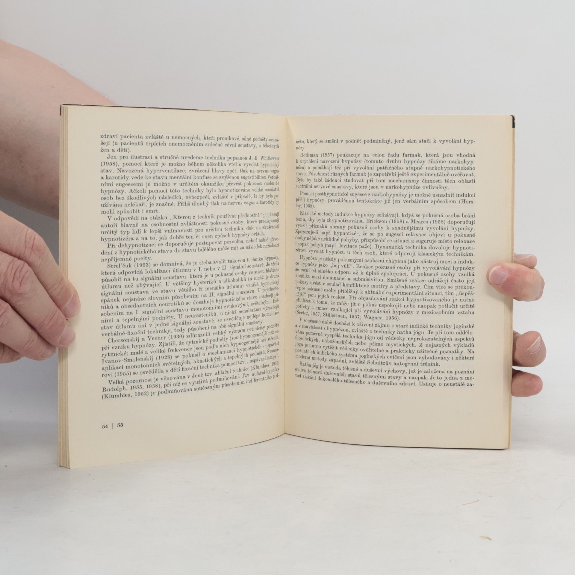 Jiří Hoskovec Psychologie hypnózy a sugesce
