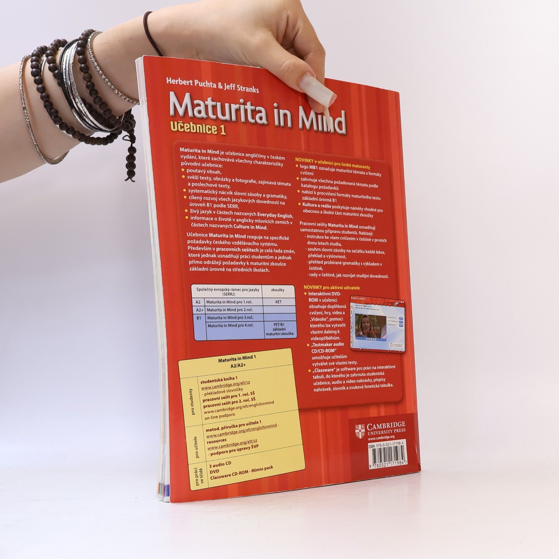 Herbert Puchta Maturita in mind : příprava k základní maturitní zkoušce pro 1. a 2. ročník středních škol. Učebnice 1