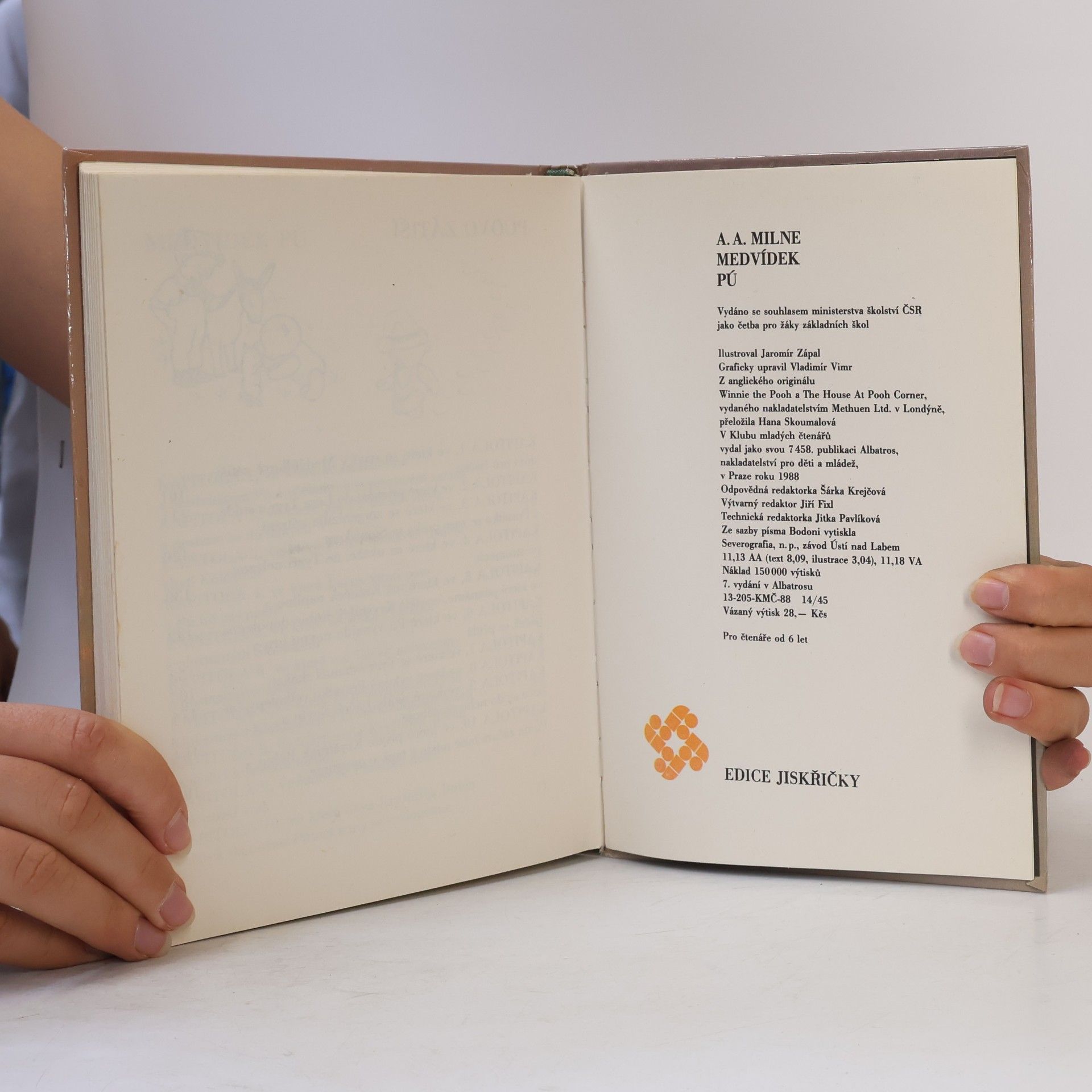 A. A. Milne Medvídek Pú