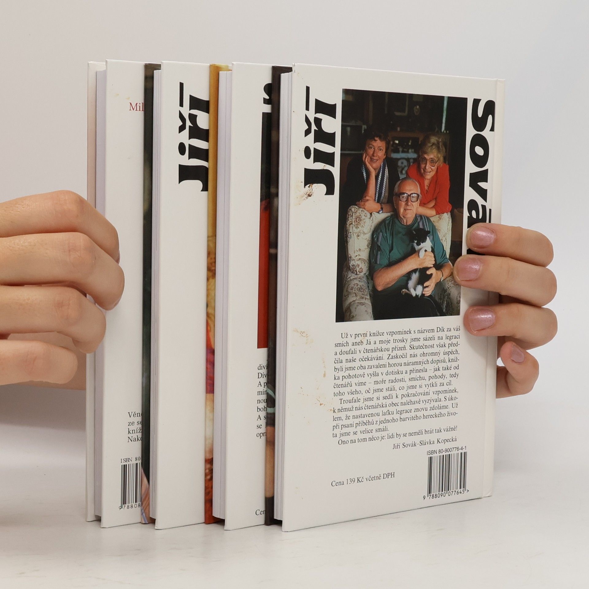 Jiří Sovák Sovákovy sebrané spisy aneb Léčba smíchem (box, 4 svazky)