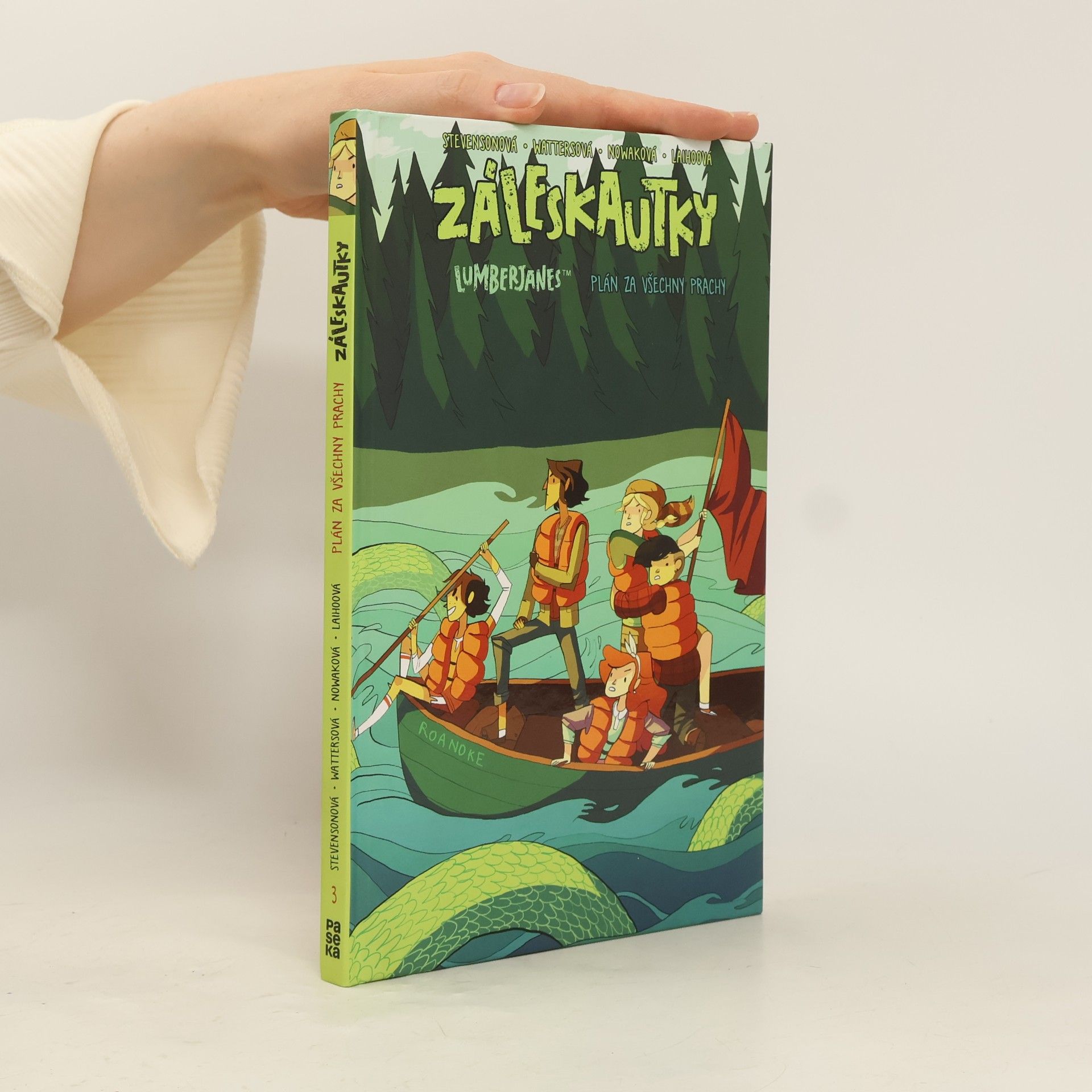 N.D. Stevenson Záleskautky. Lumberjanes. Plán za všechny prachy
