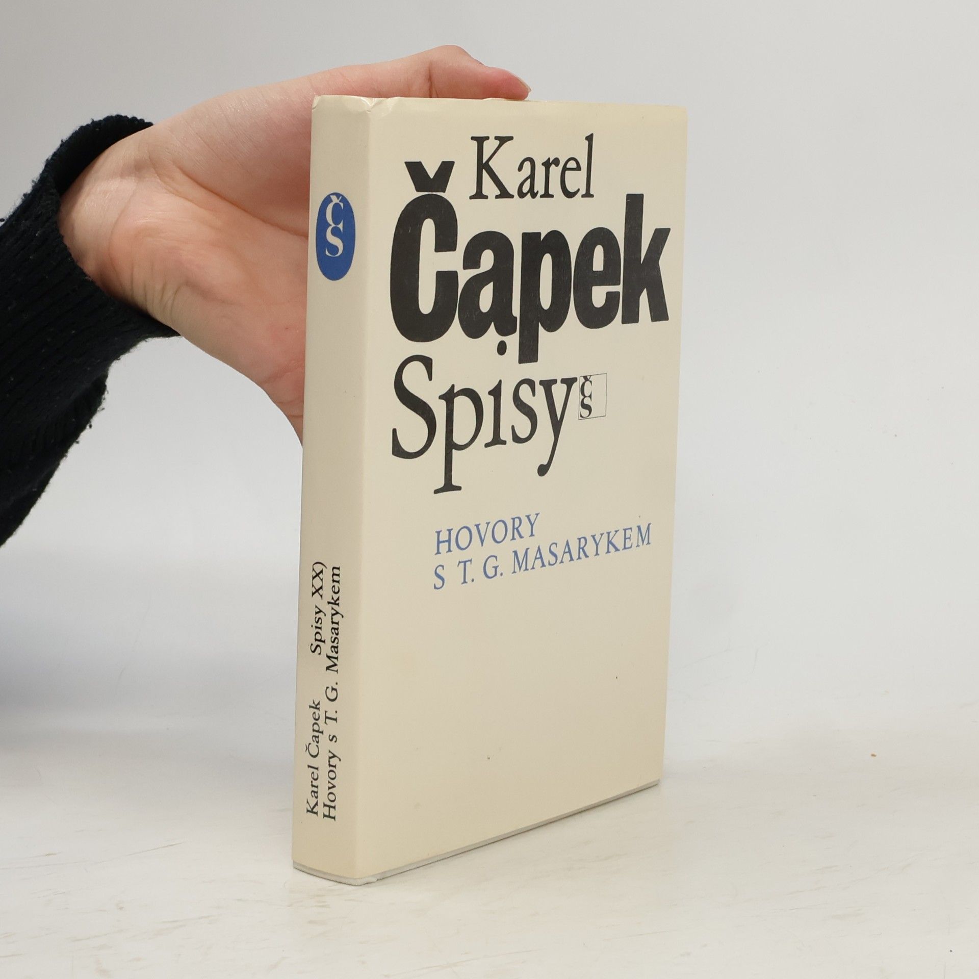 Karel Čapek Hovory s T. G. Masarykem