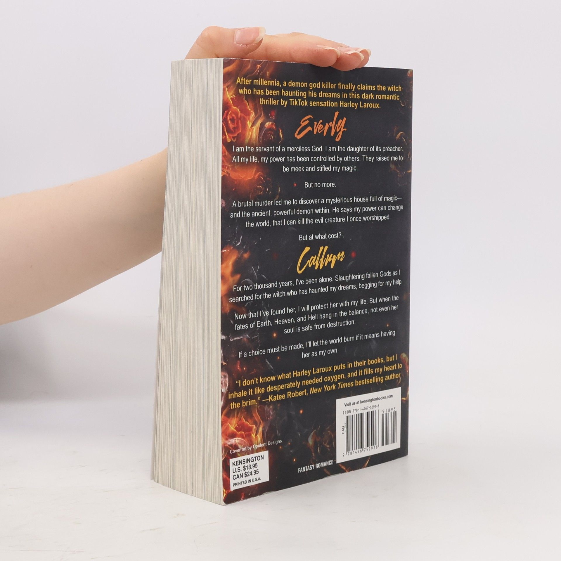 Harley Laroux Soul of a Witch: A Spicy Dark Demon Romance
