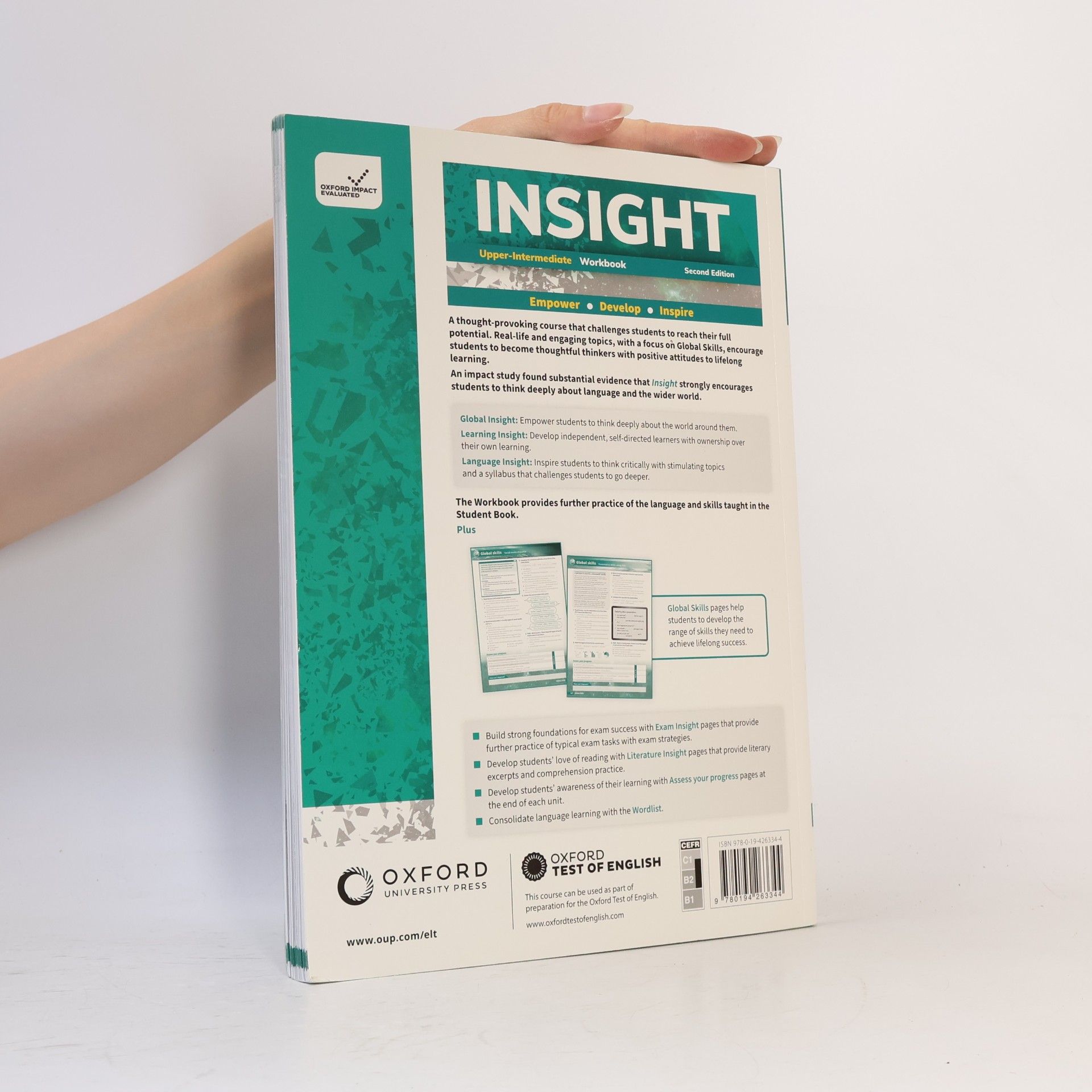 Claire Thacker Insight. Upper-intermediate workbook