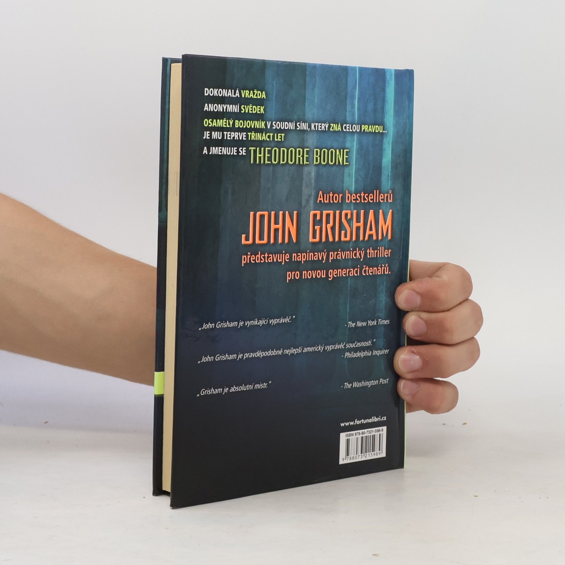John Grisham Theodore Boone: Právník školou povinný