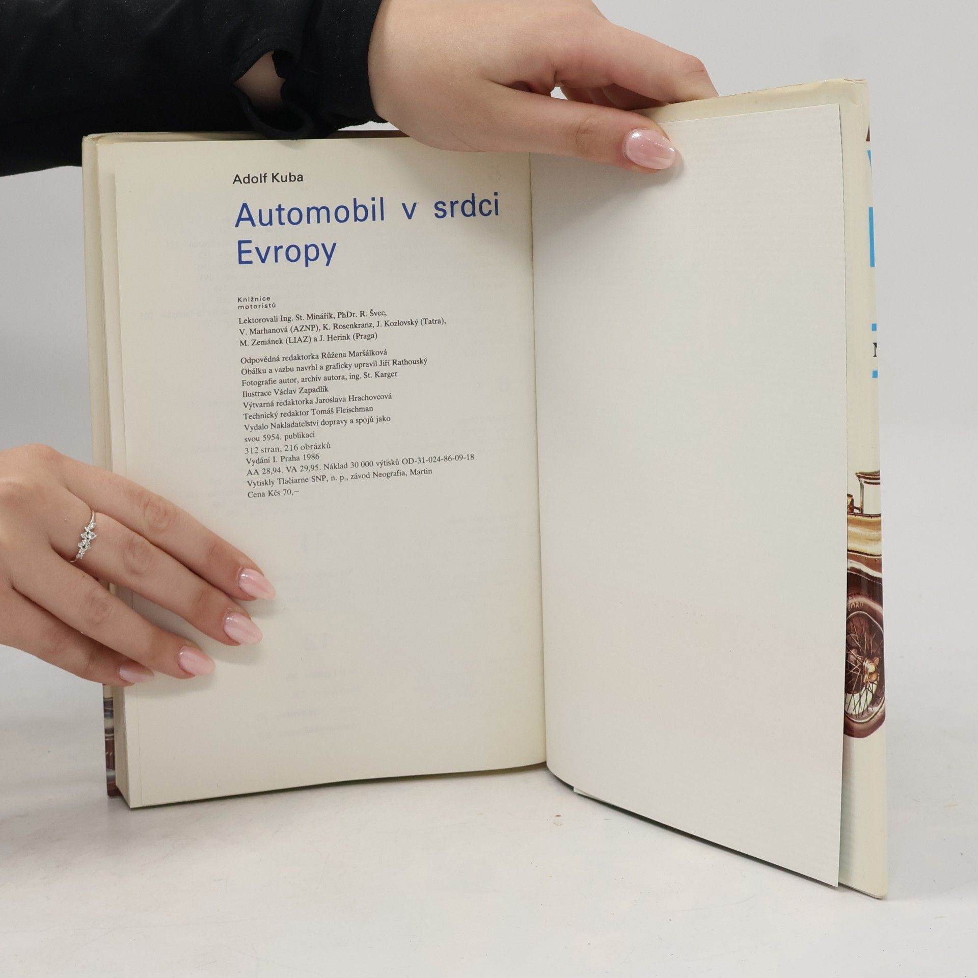 Adolf Kuba Automobil v srdci Evropy