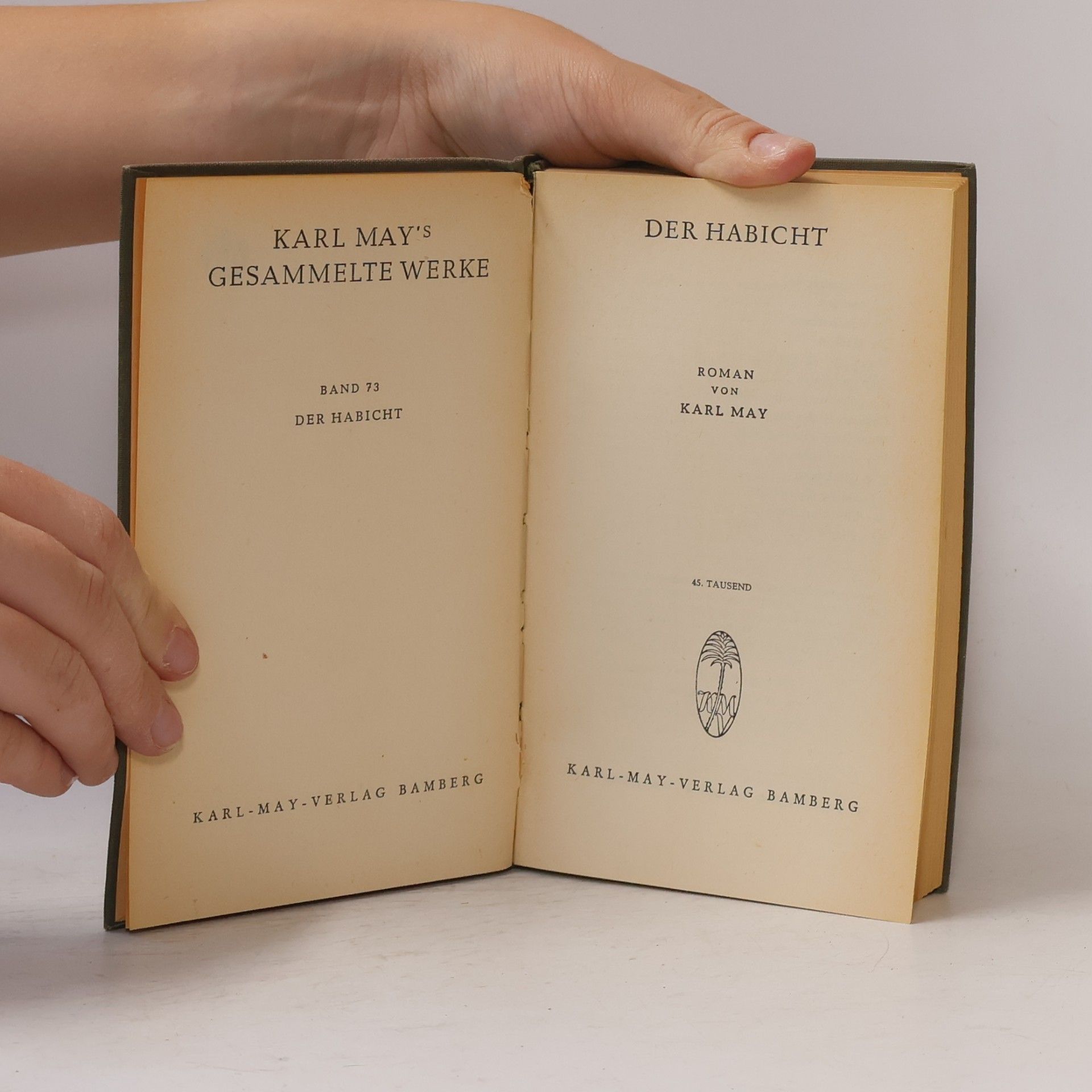 Karl May Der habicht