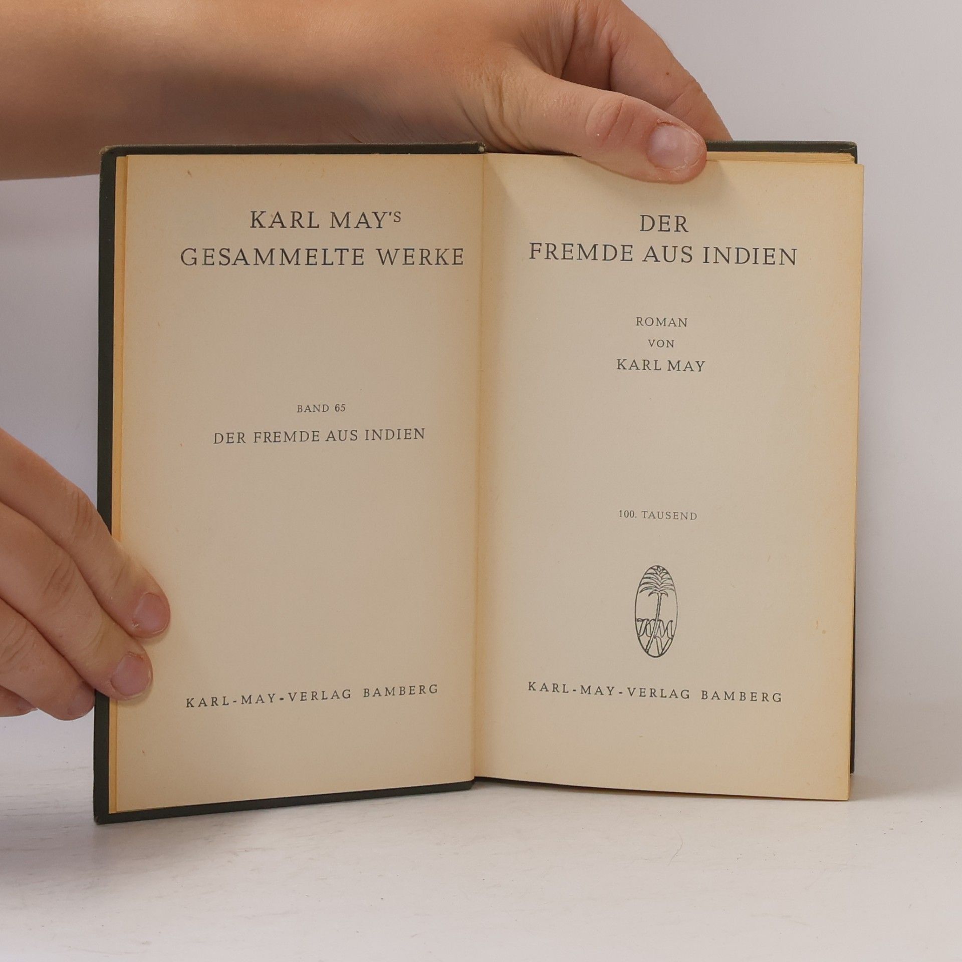 Karl May Der Fremde aus Indien