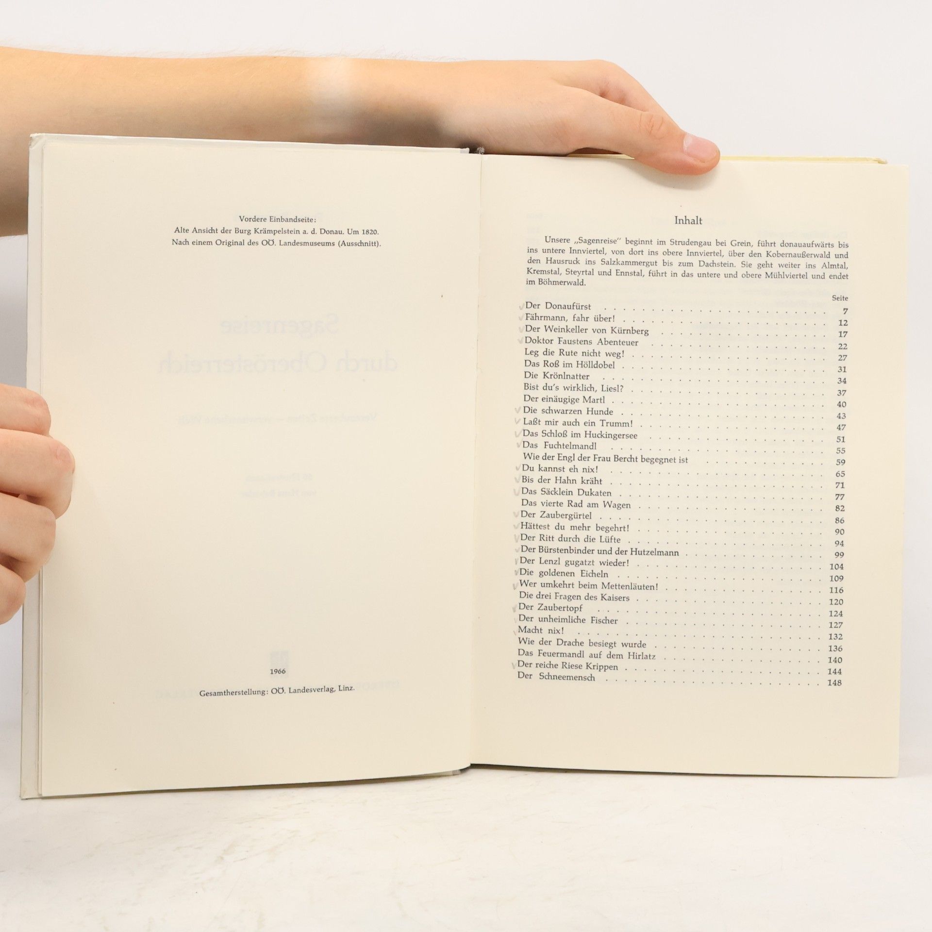 Franz Braumann Sagenreise durch Oberösterreich