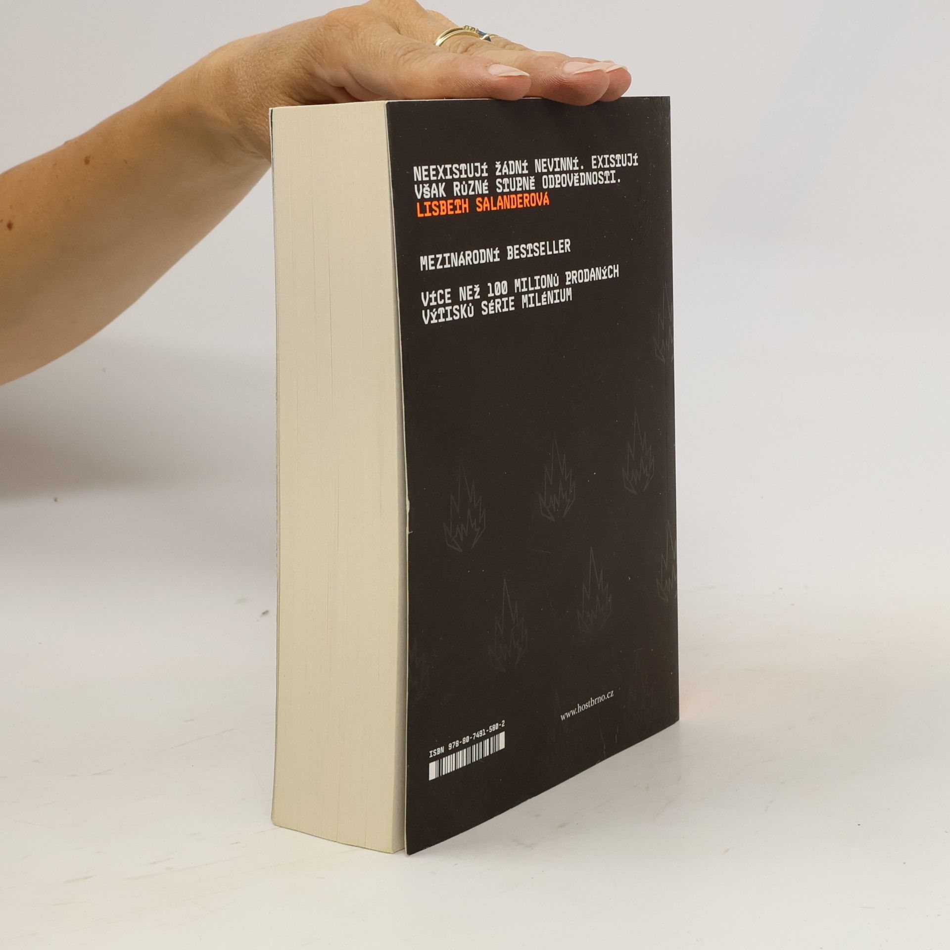 Stieg Larsson Dívka, která si hrála s ohněm