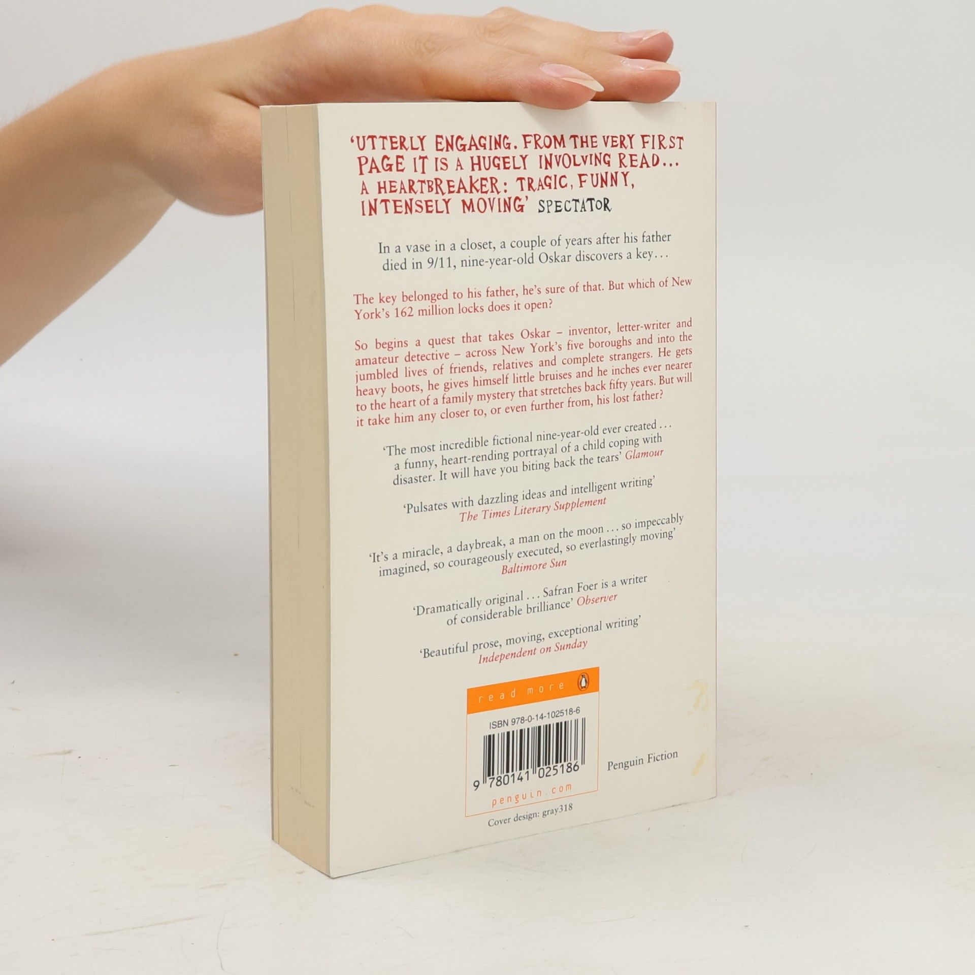 Jonathan Safran Foer Extremely loud & incredibly close