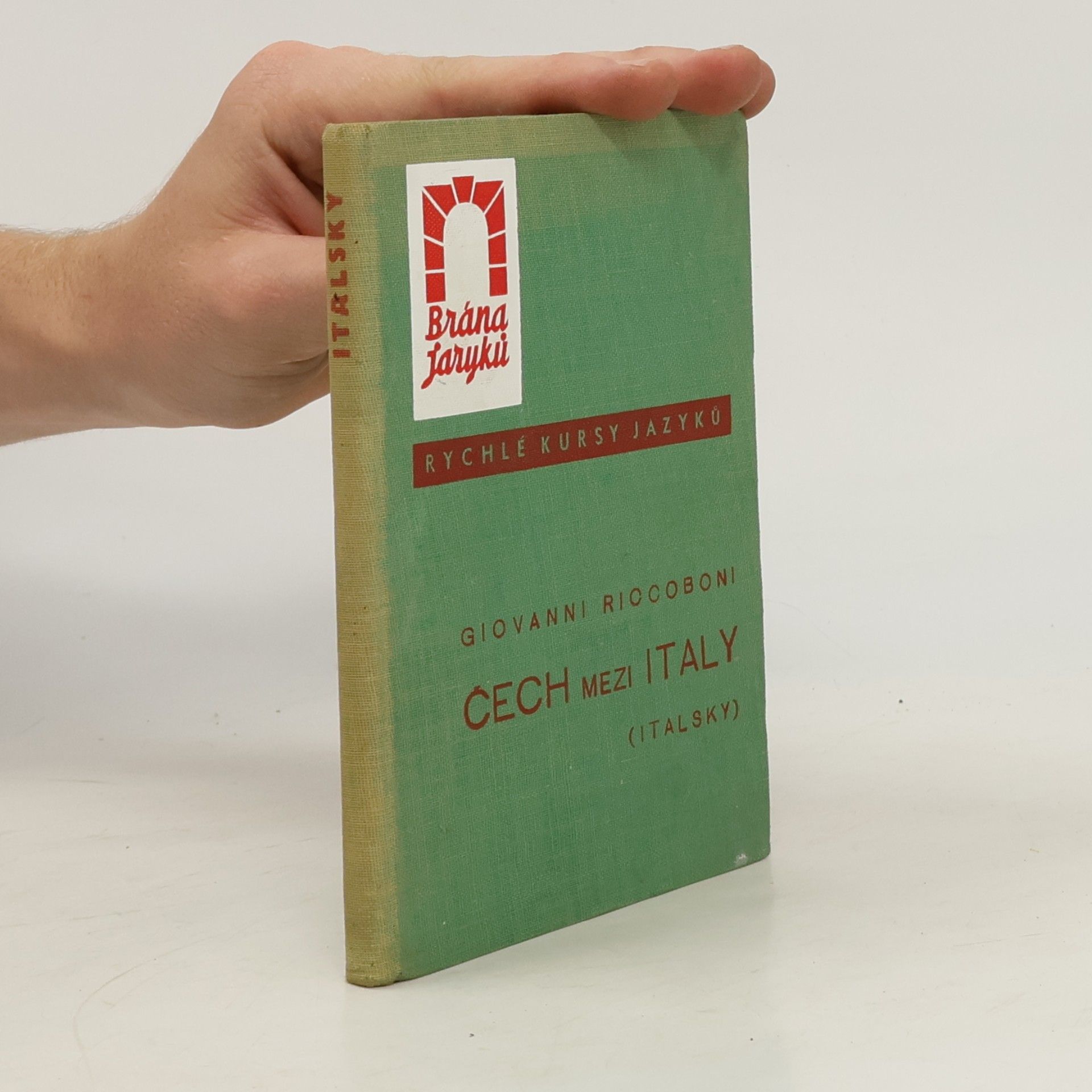 Giovanni Riccoboni Čech mezi Italy