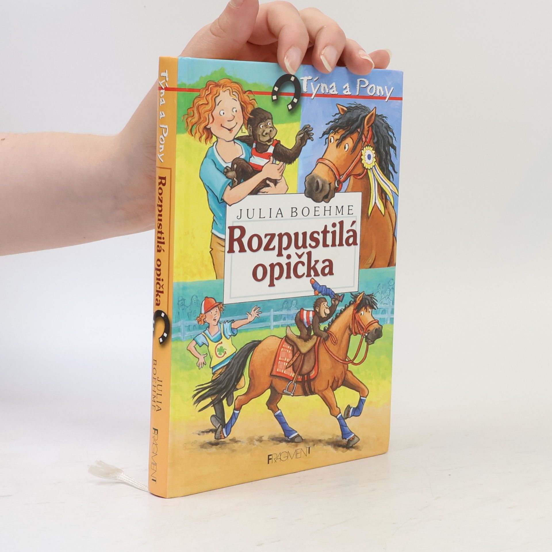 Julia Boehme Týna a Pony. Rozpustilá opička