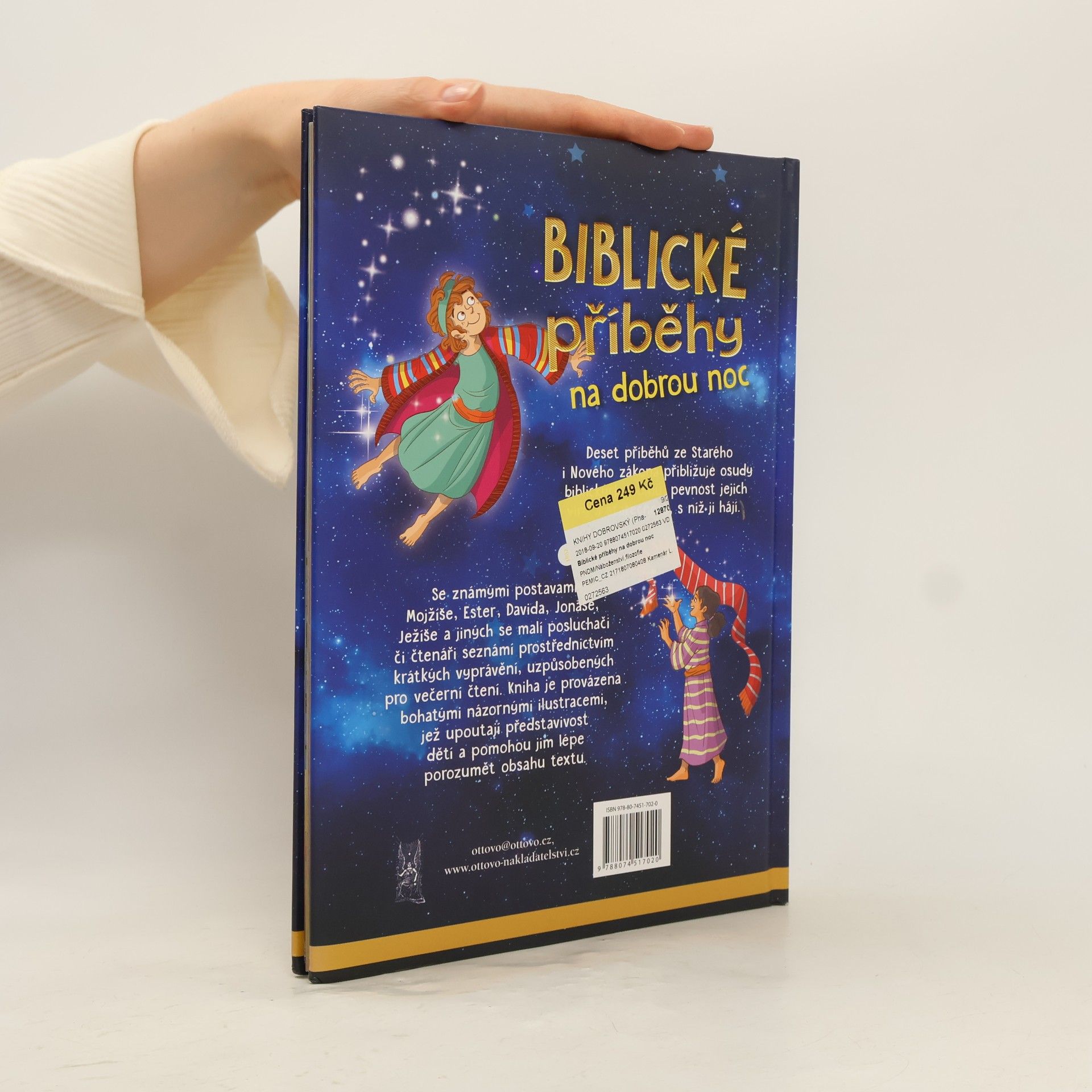 Andrea Cániková Biblické příběhy na dobrou noc