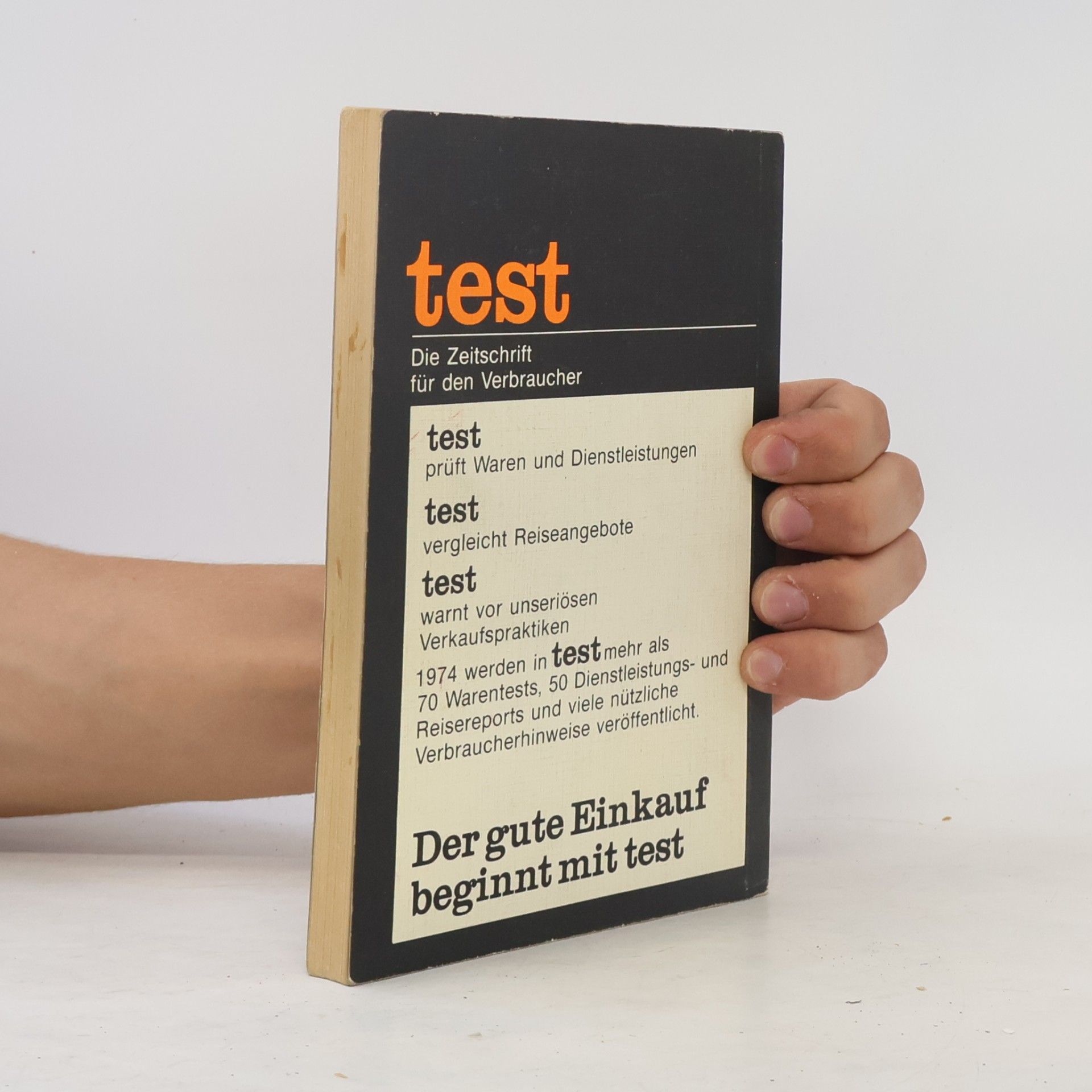 Kolektiv autorů Test. Jahrbuch für 1974