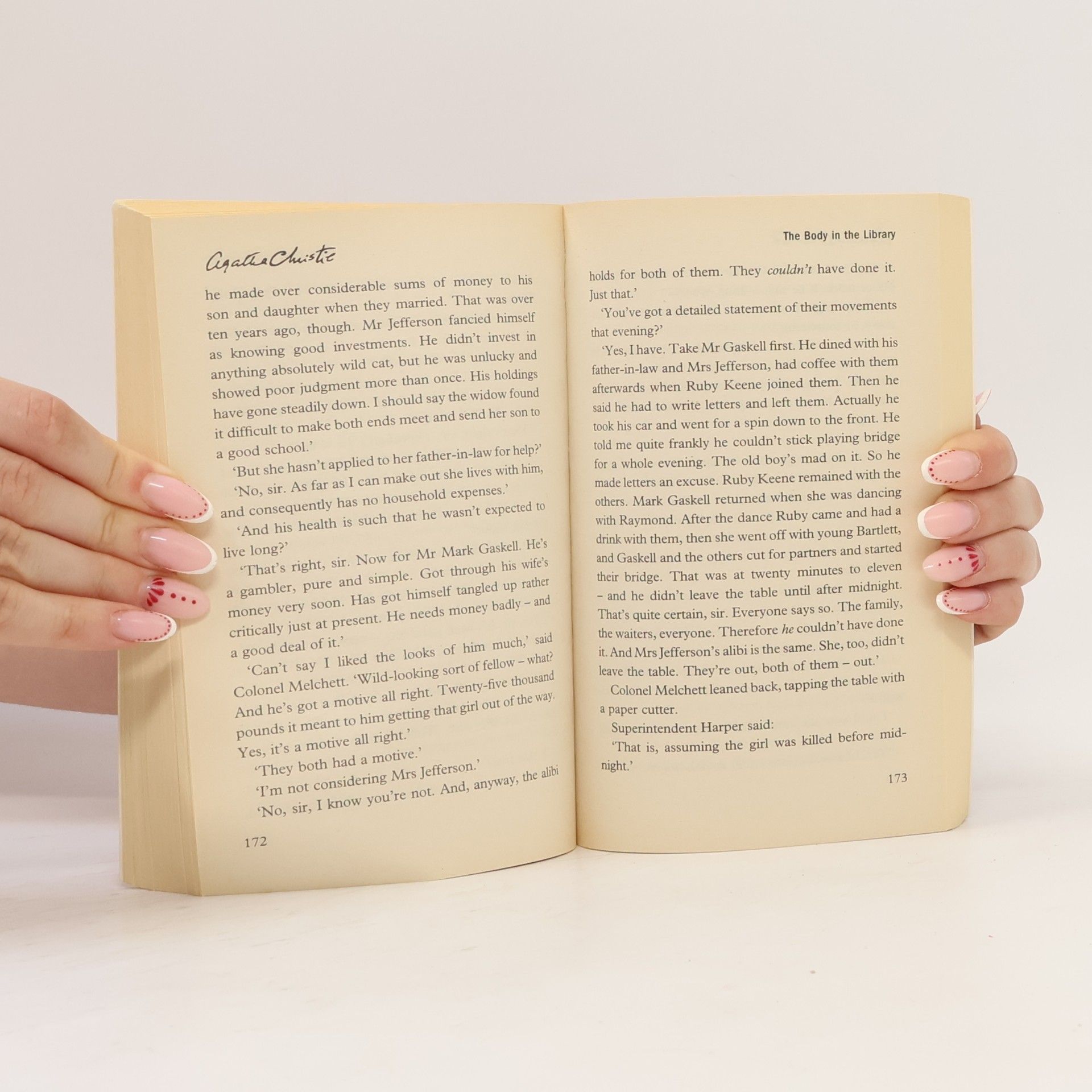 Agatha Christie The body in the library