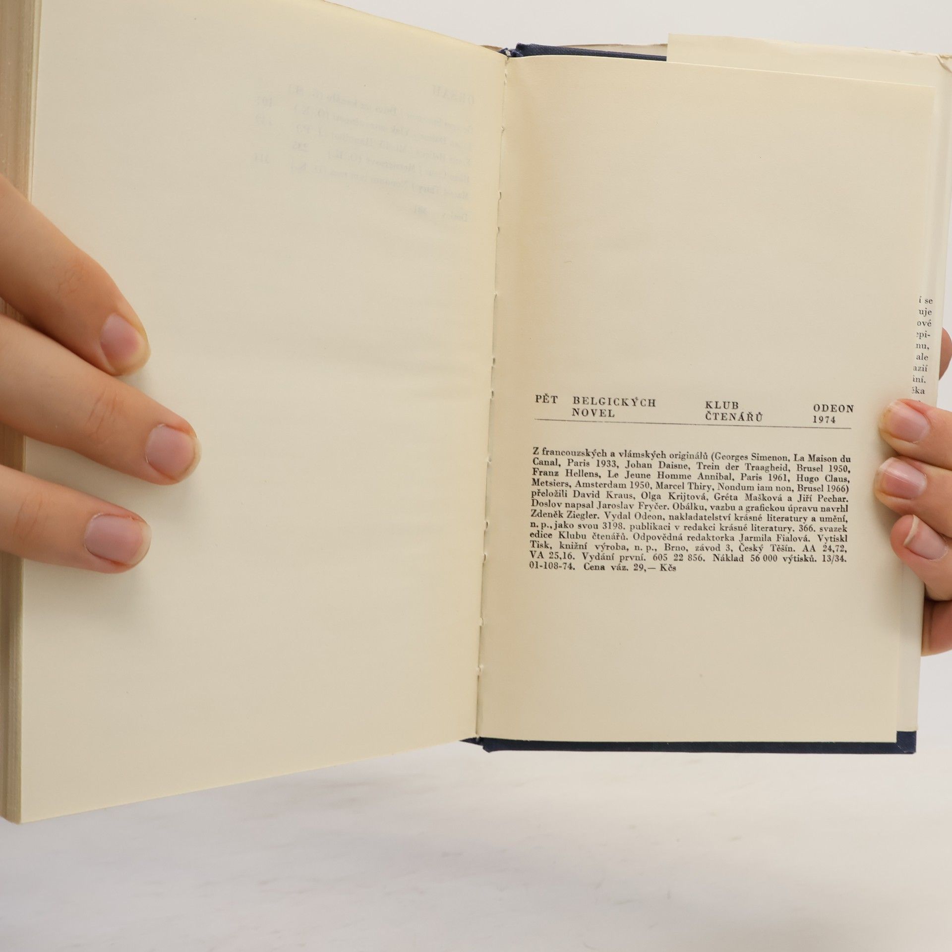 AA.VV. Pět belgických novel