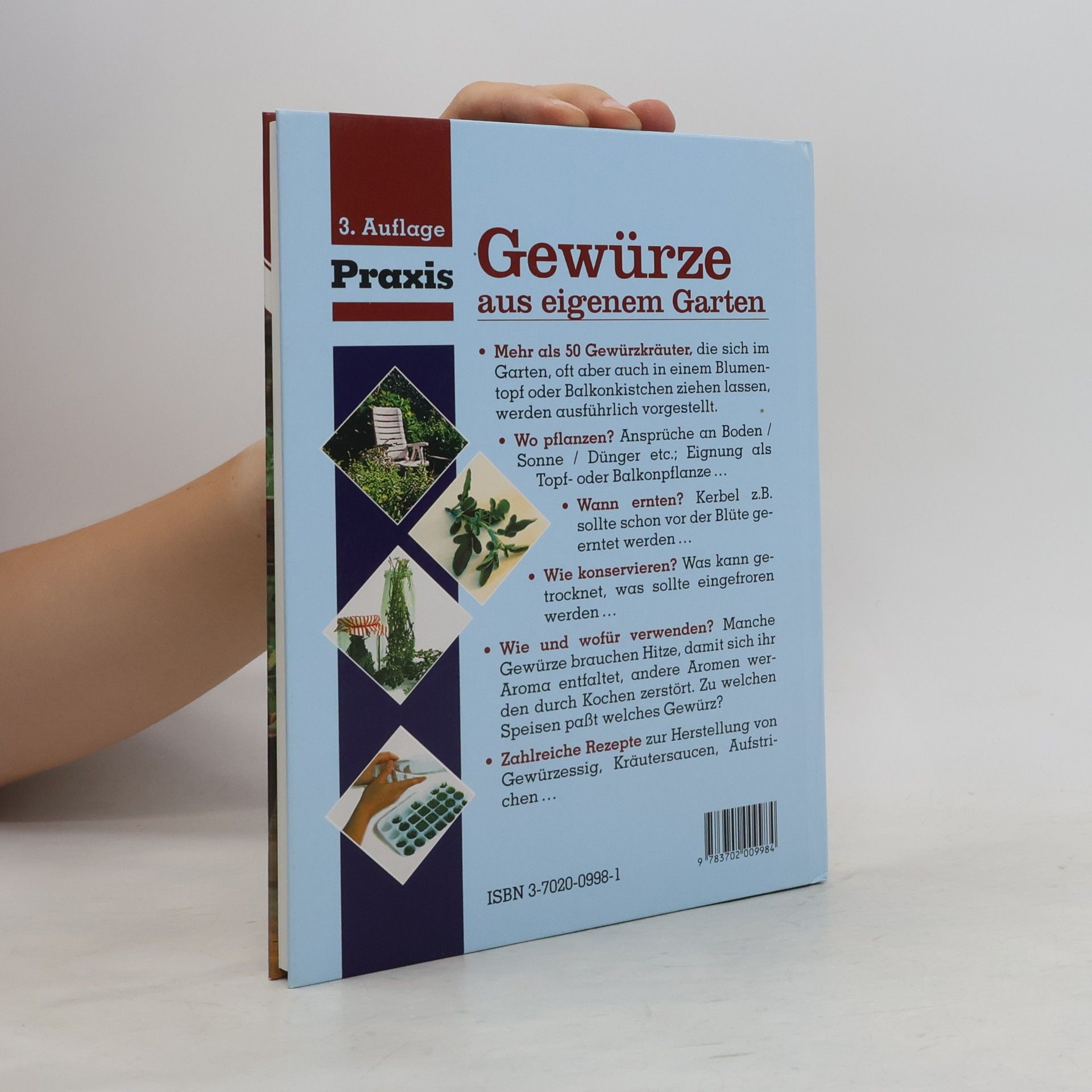 Manfred Neuhold Gewürze aus eigenem Garten. Anbau, Ernte, Verwendung. 3., erweiterte Auflage