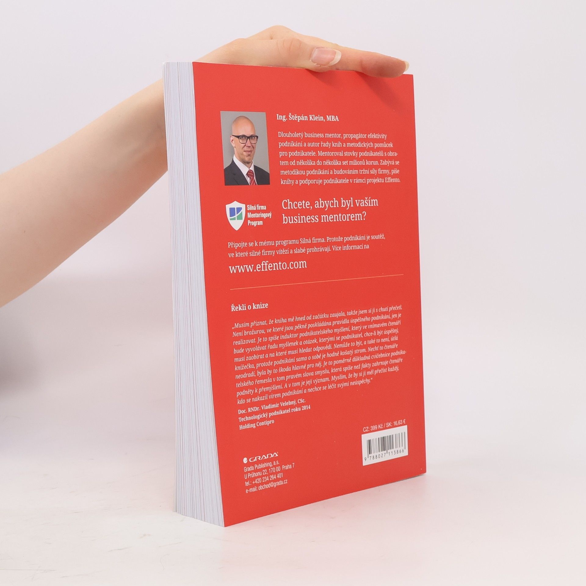Štěpán Klein Produktivní podnikatel