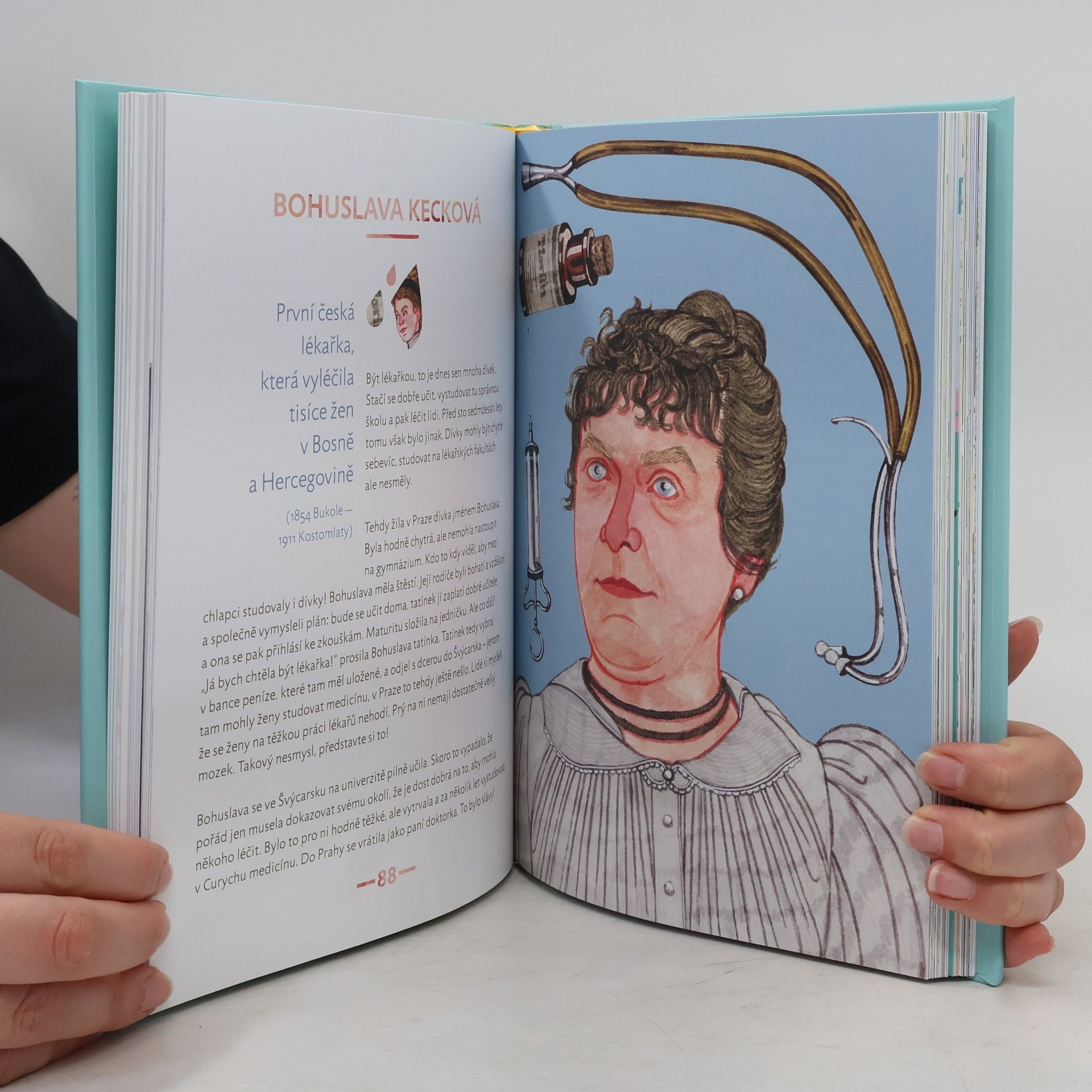 Collectif d'auteurs Kapky na kameni : 50 příběhů českých a slovenských rebelek
