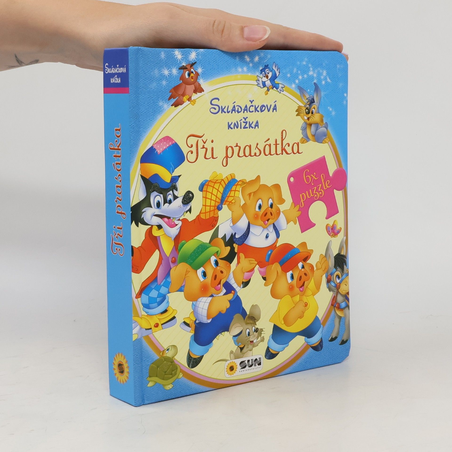 Nakladatelství SUN s.r.o Tři prasátka - Skládačková knížka