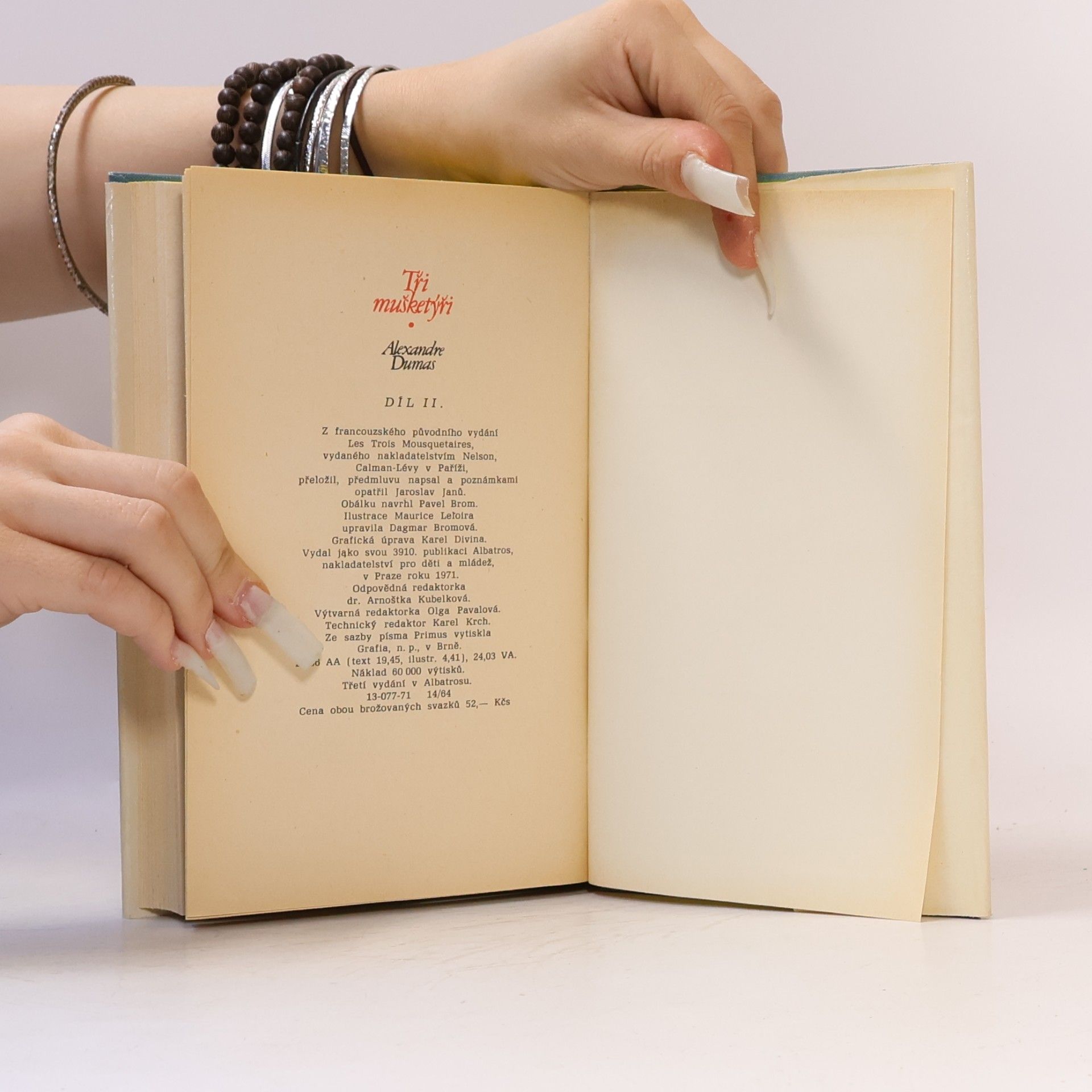Alexandre Dumas starší Tři mušketýři II.