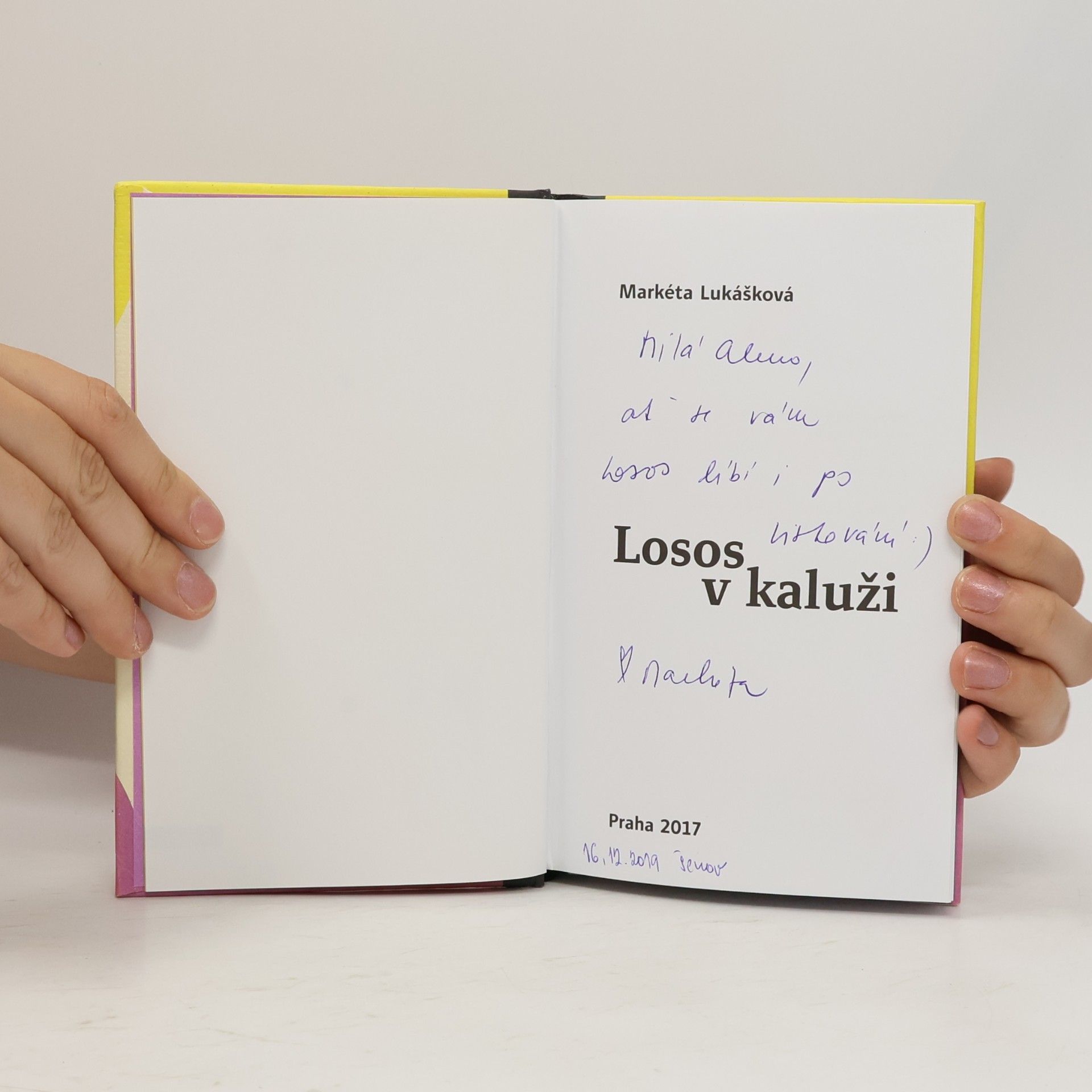 Markéta Lukášková Losos v kaluži
