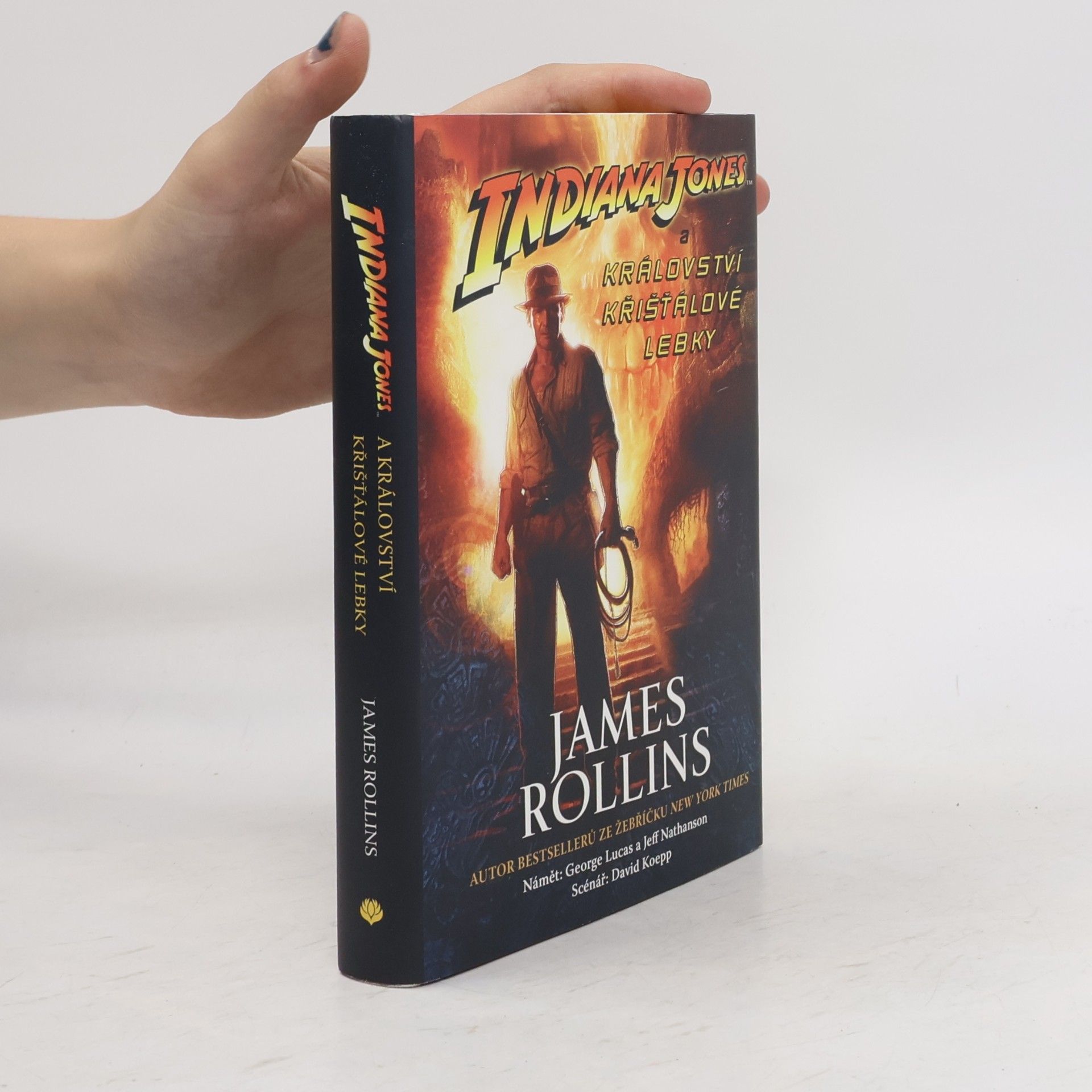 James Rollins Indiana Jones a království Křišťálové lebky