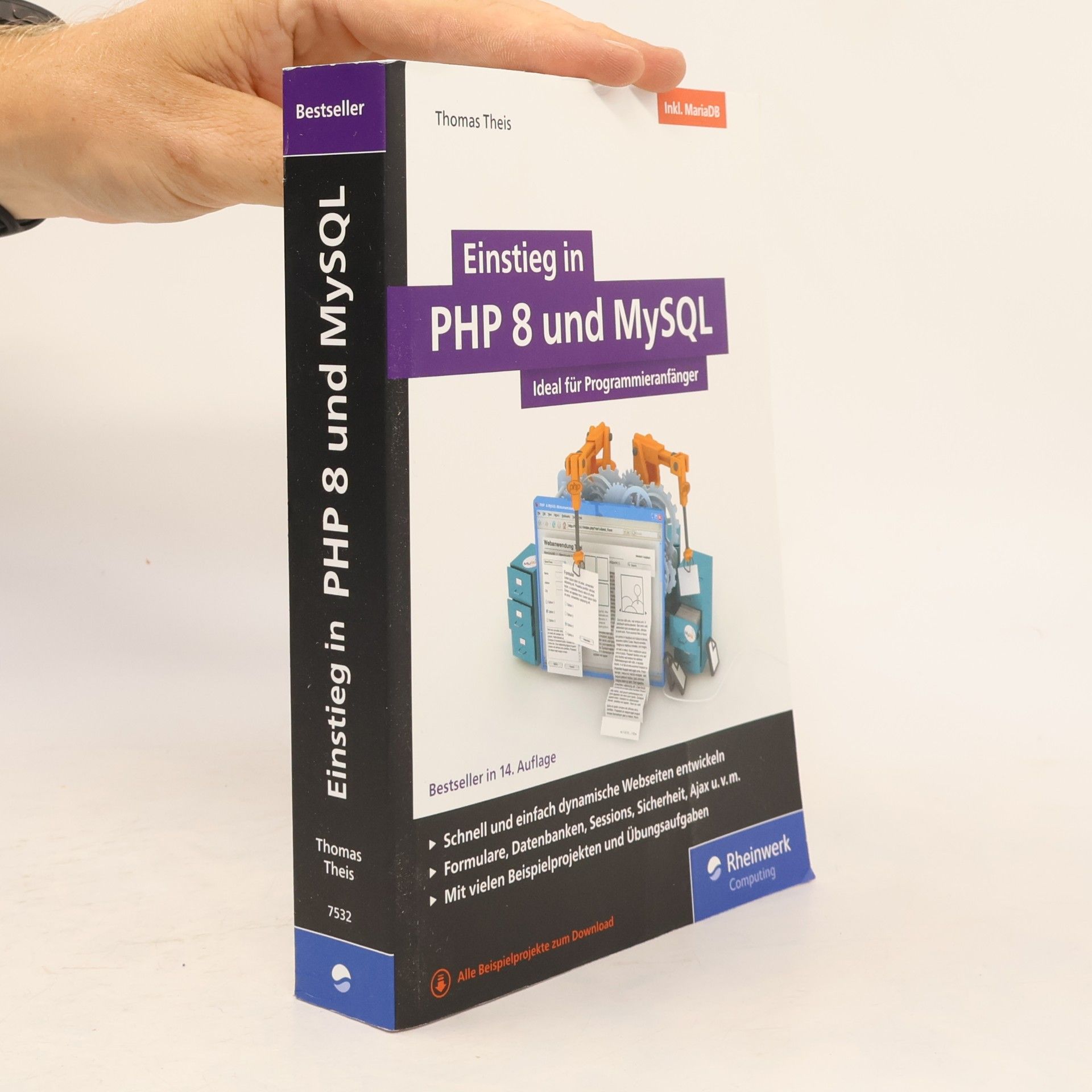 Thomas Theis Einstieg in PHP 8 und MySQL