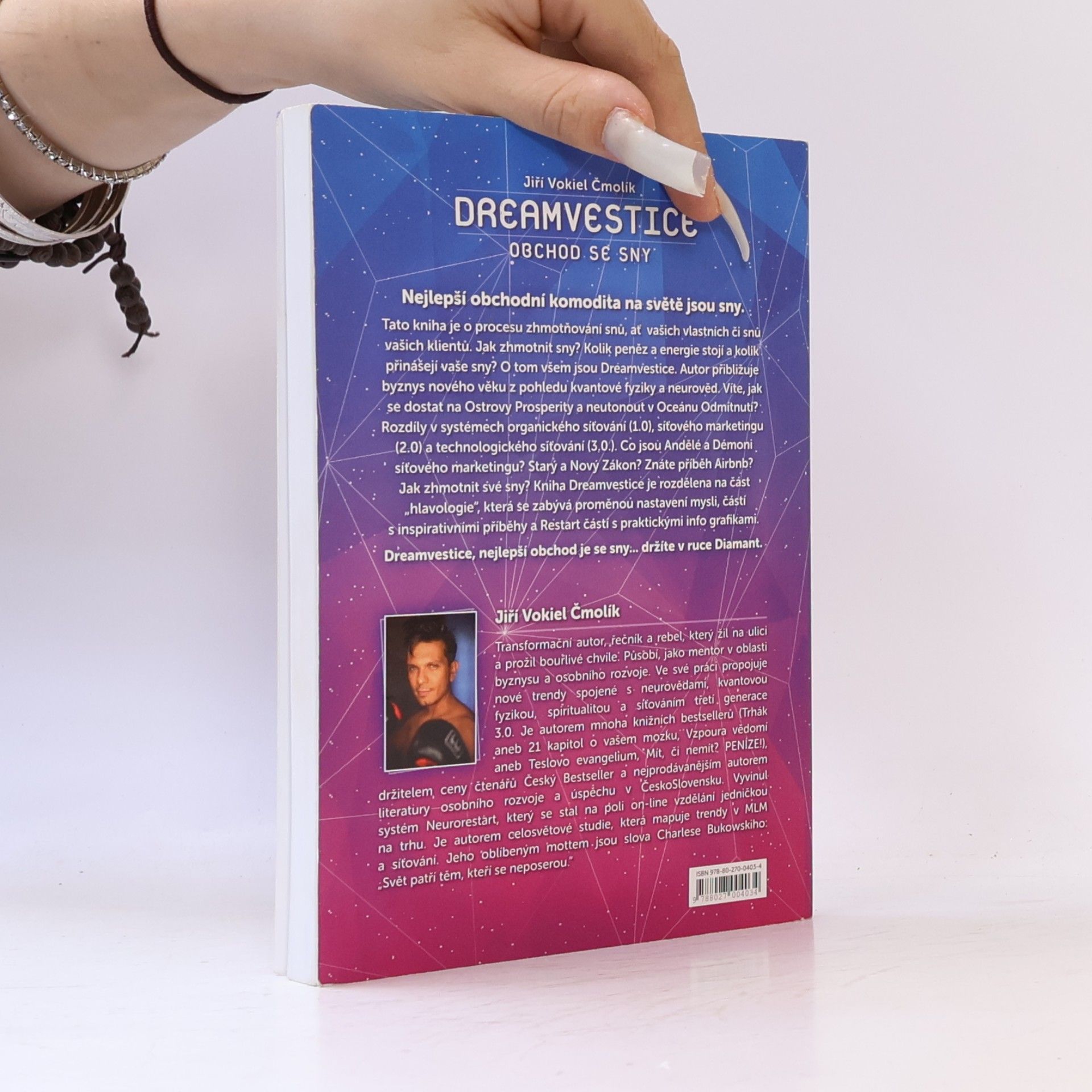 Jiří Vokáč Čmolík Dreamvestice. Nejlepší obchod je se sny