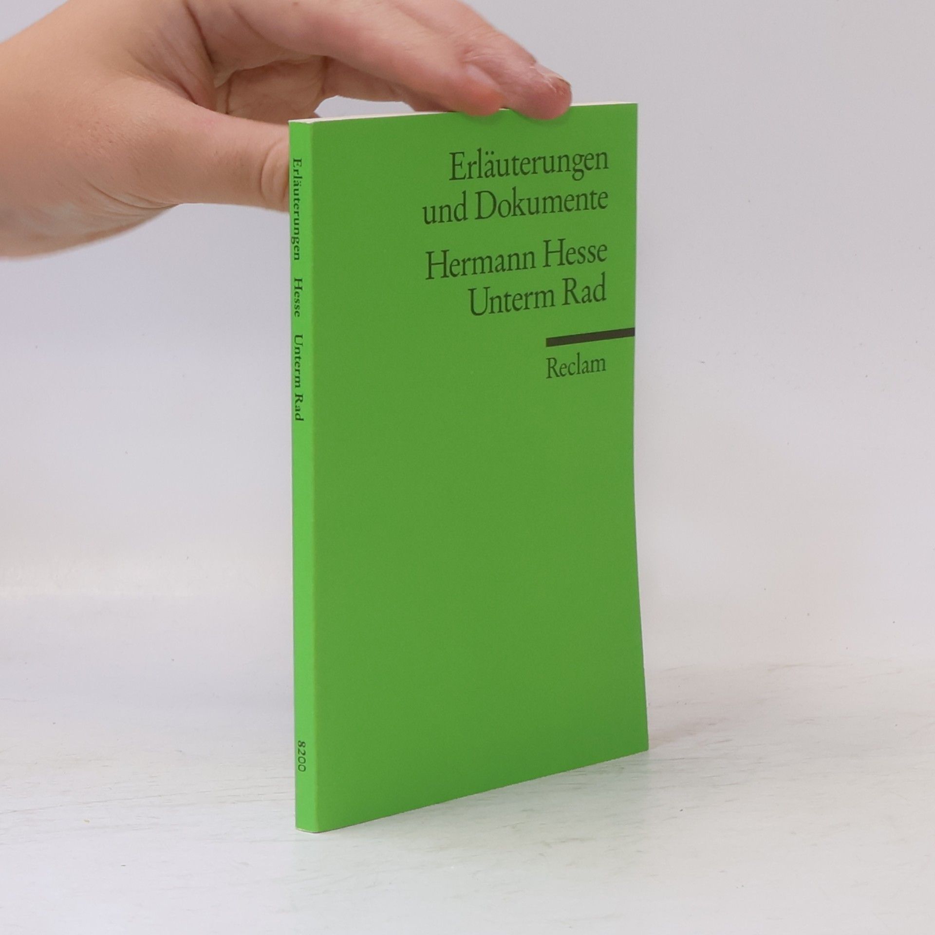Helga Esselborn-Krumbiegel Hermann Hesse, Unterm Rad