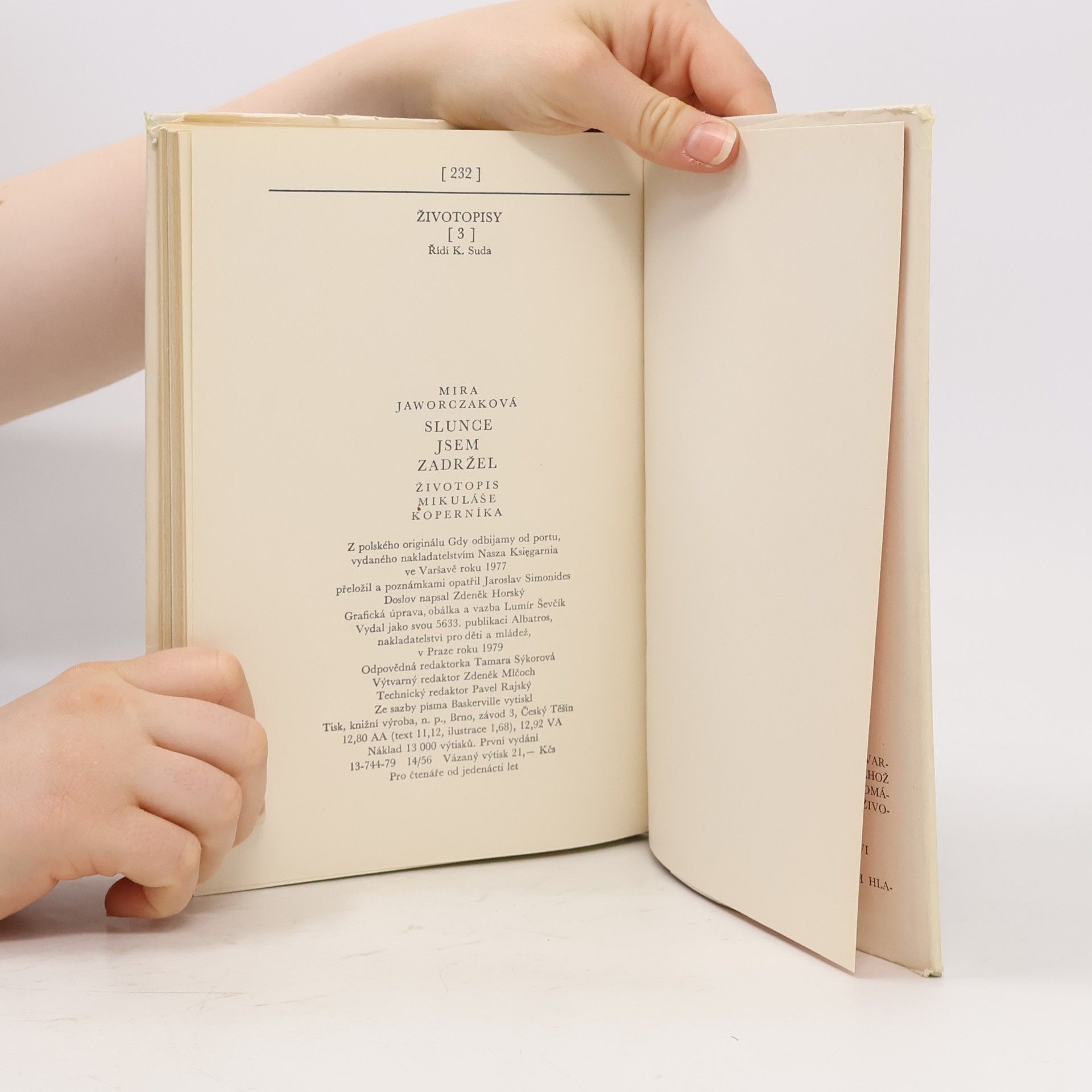 Mira Jaworczakowa Slunce jsem zadržel. Životopis Mikuláše Koperníka