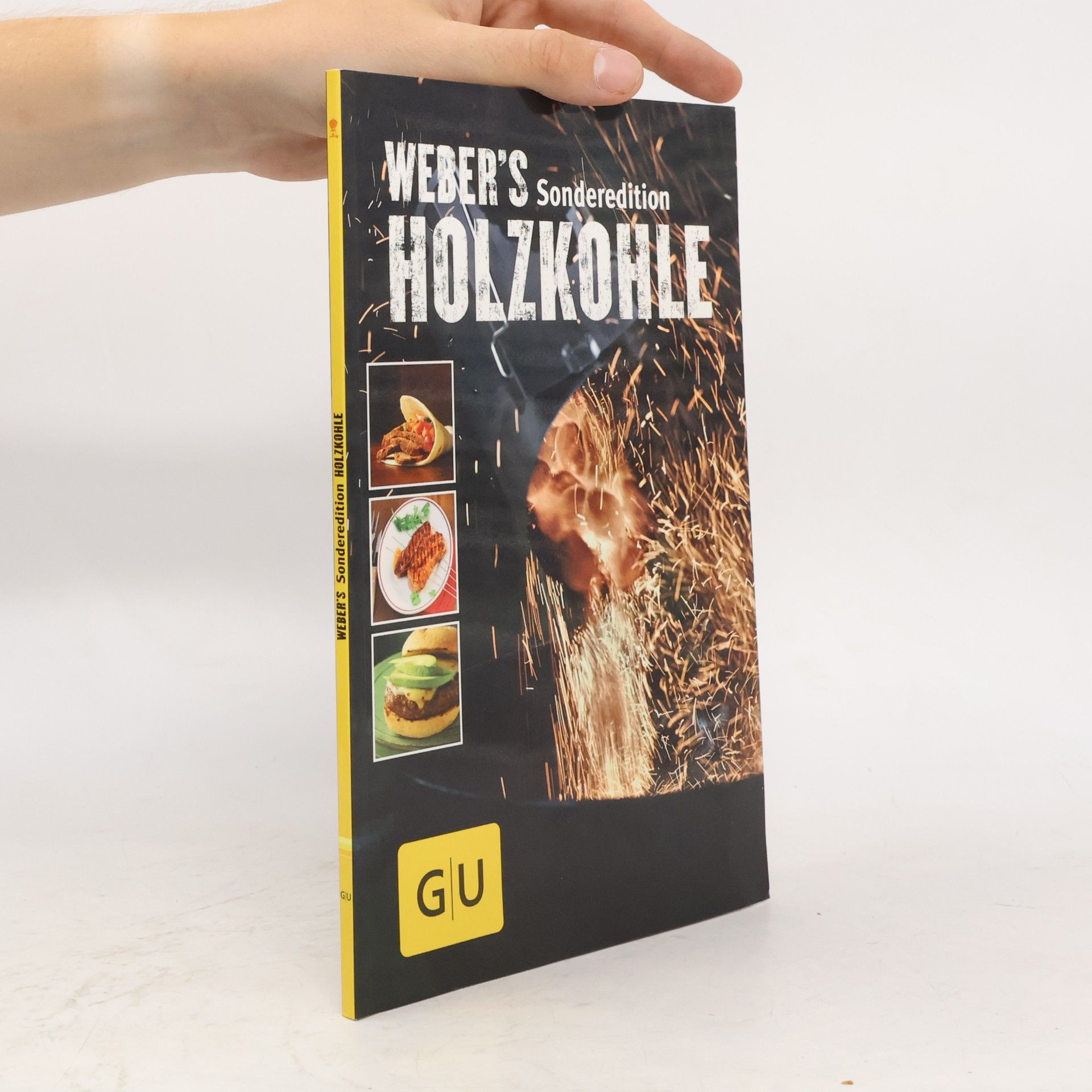 Webers grillen mit holzkohle