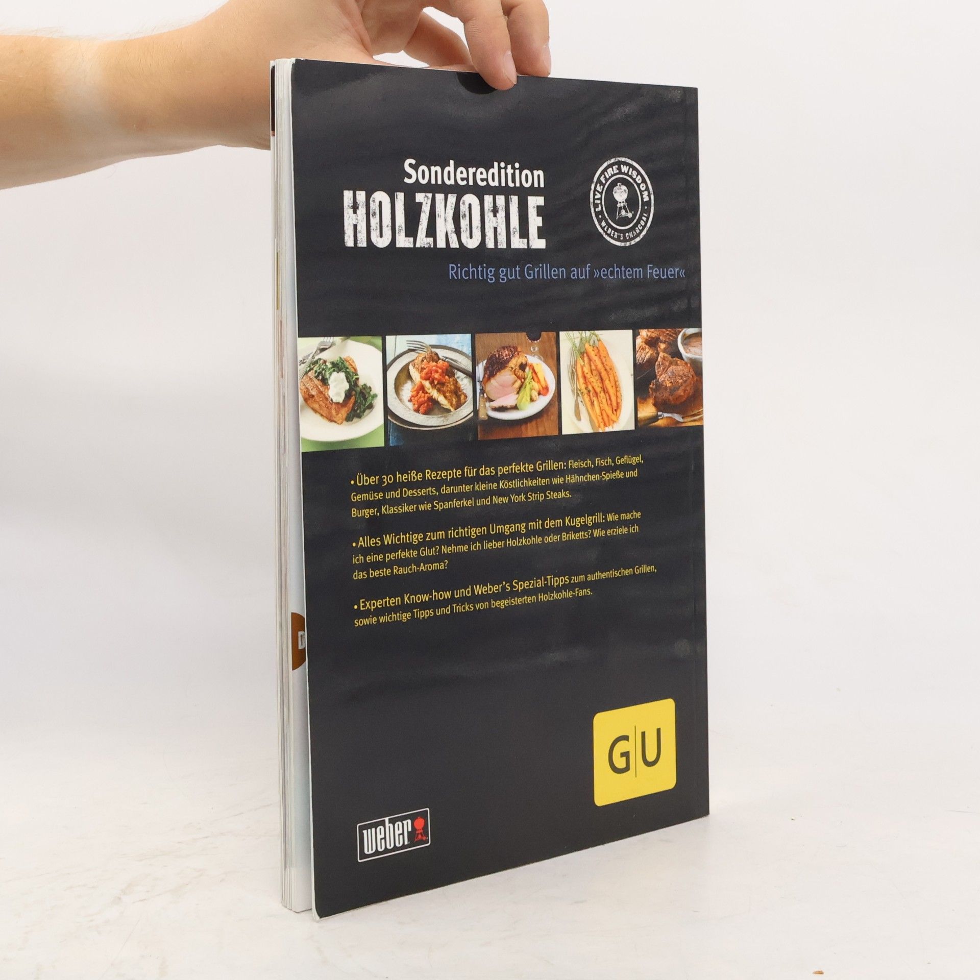 Jamie Purviance Webers grillen mit holzkohle