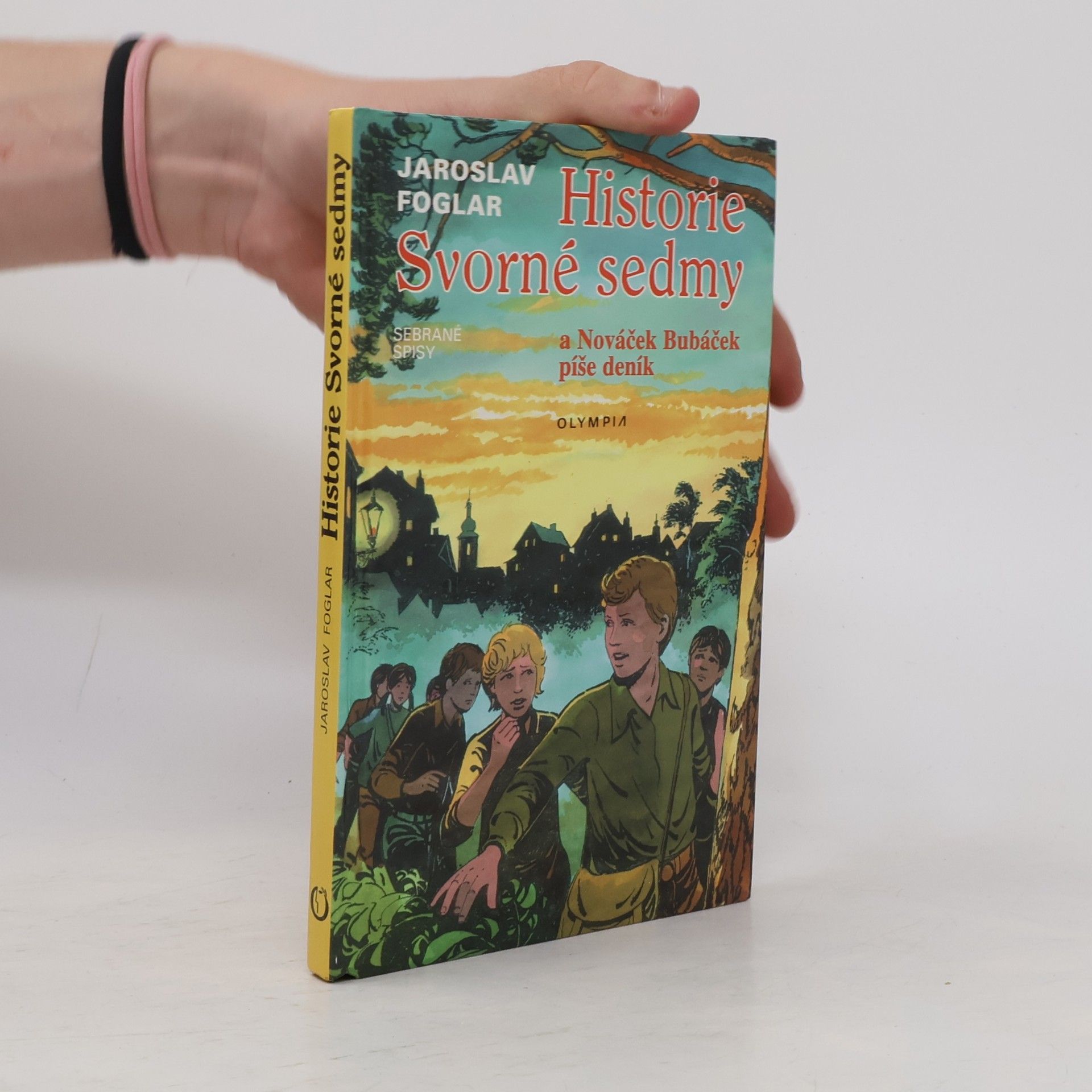 Jaroslav Foglar Historie Svorné sedmy a Nováček Bubáček píše deník