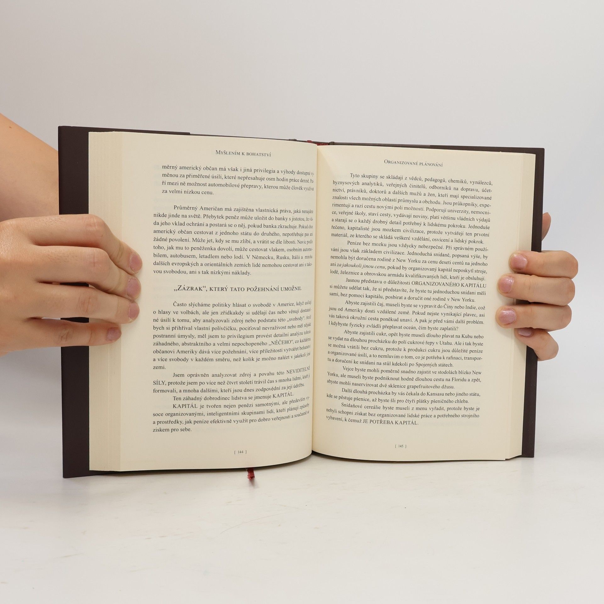 Napoleon Hill Myšlením k bohatství