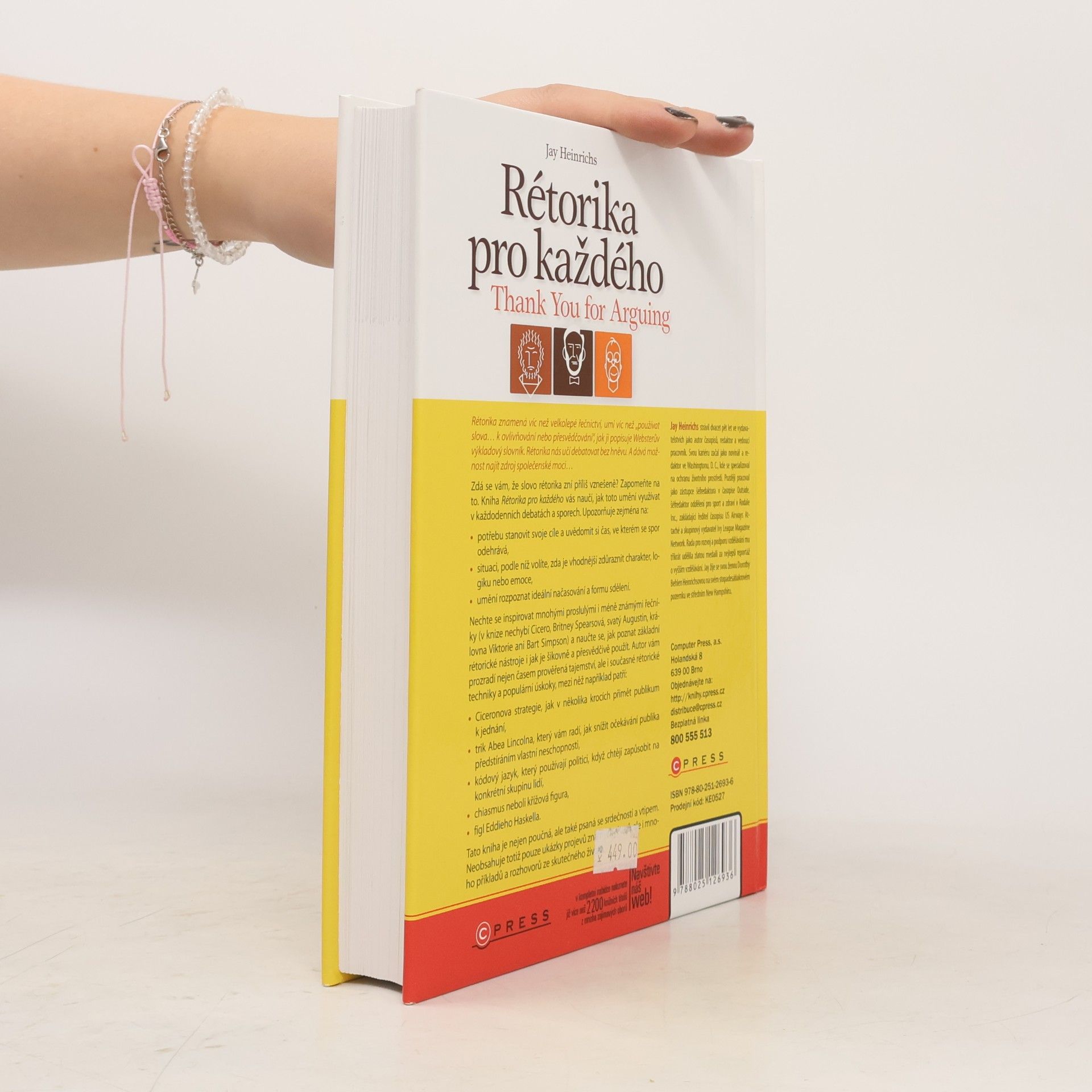 Jay Heinrichs Rétorika pro každého