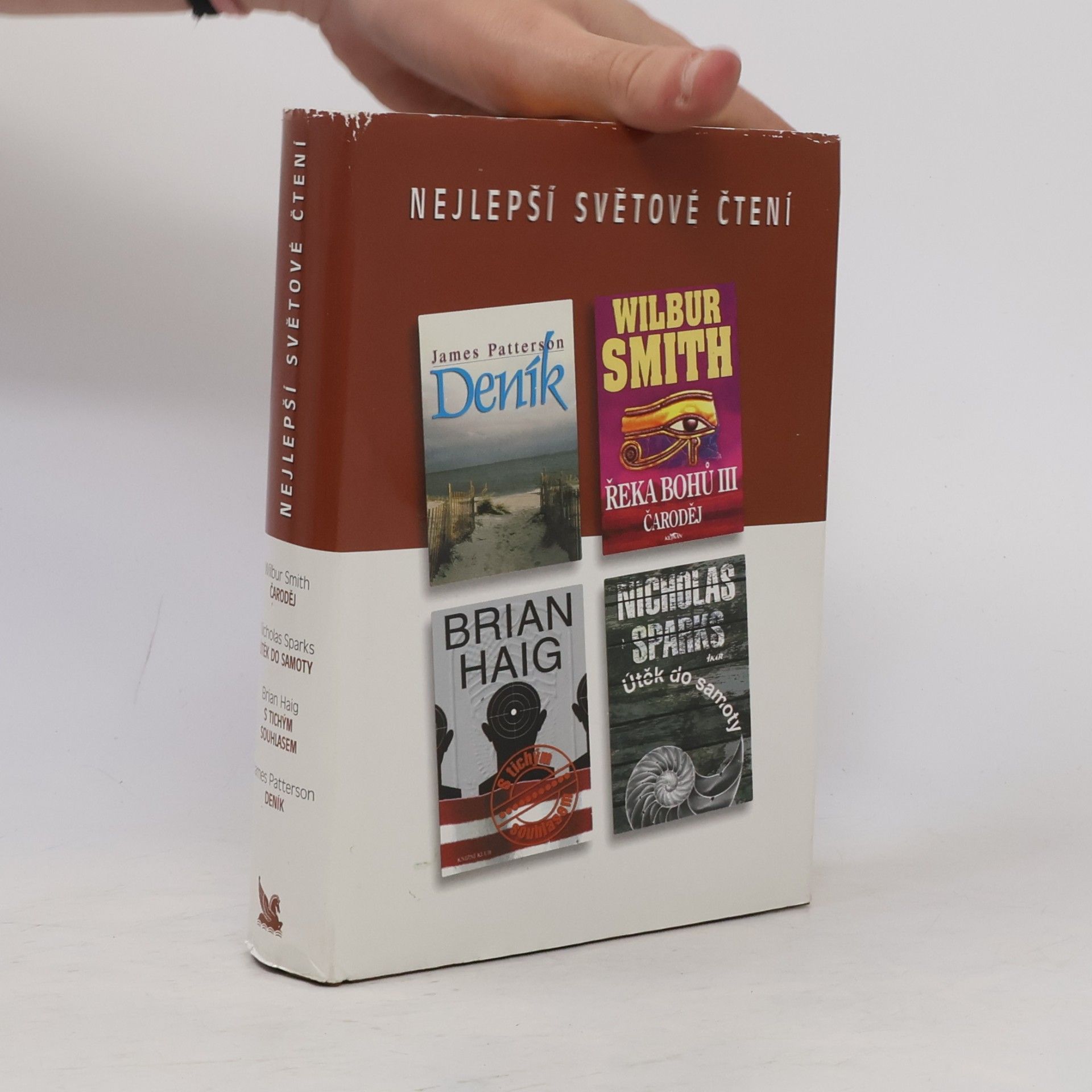 Nicholas Sparks Nejlepší světové čtení. Čaroděj. Útěk do samoty. S tichým souhlasem. Deník