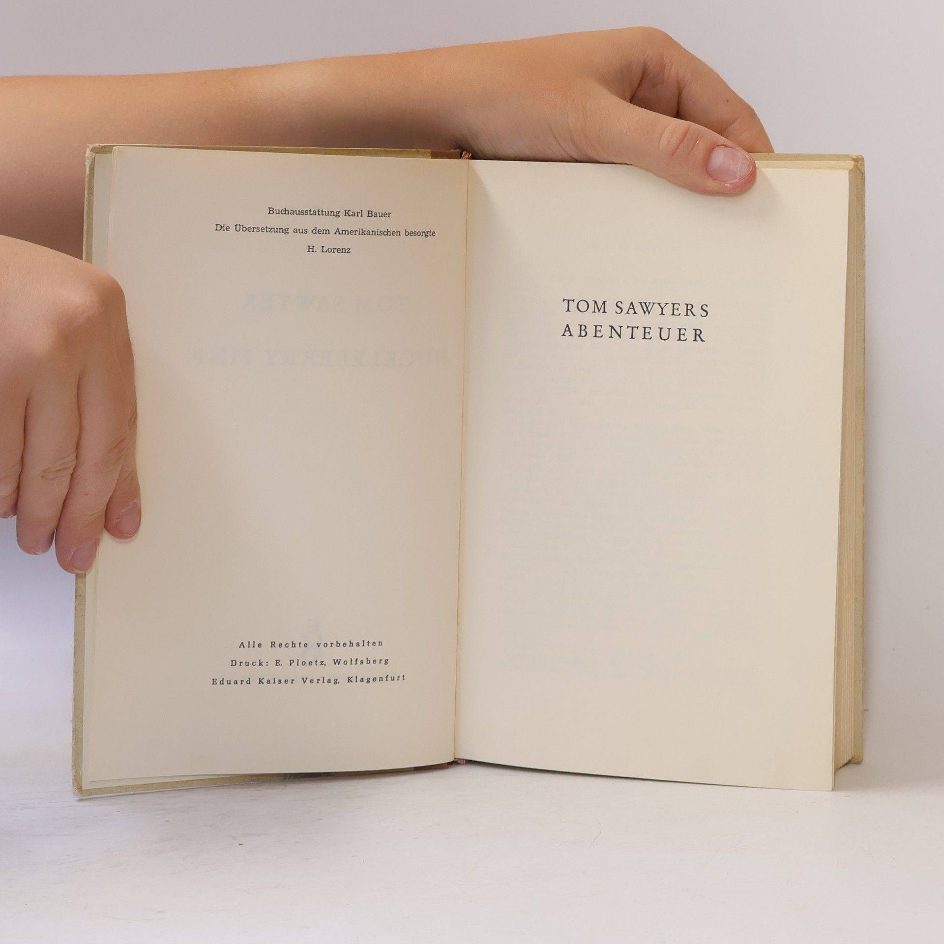 Mark Twain Tom Sawyer und Huckleberry Finn