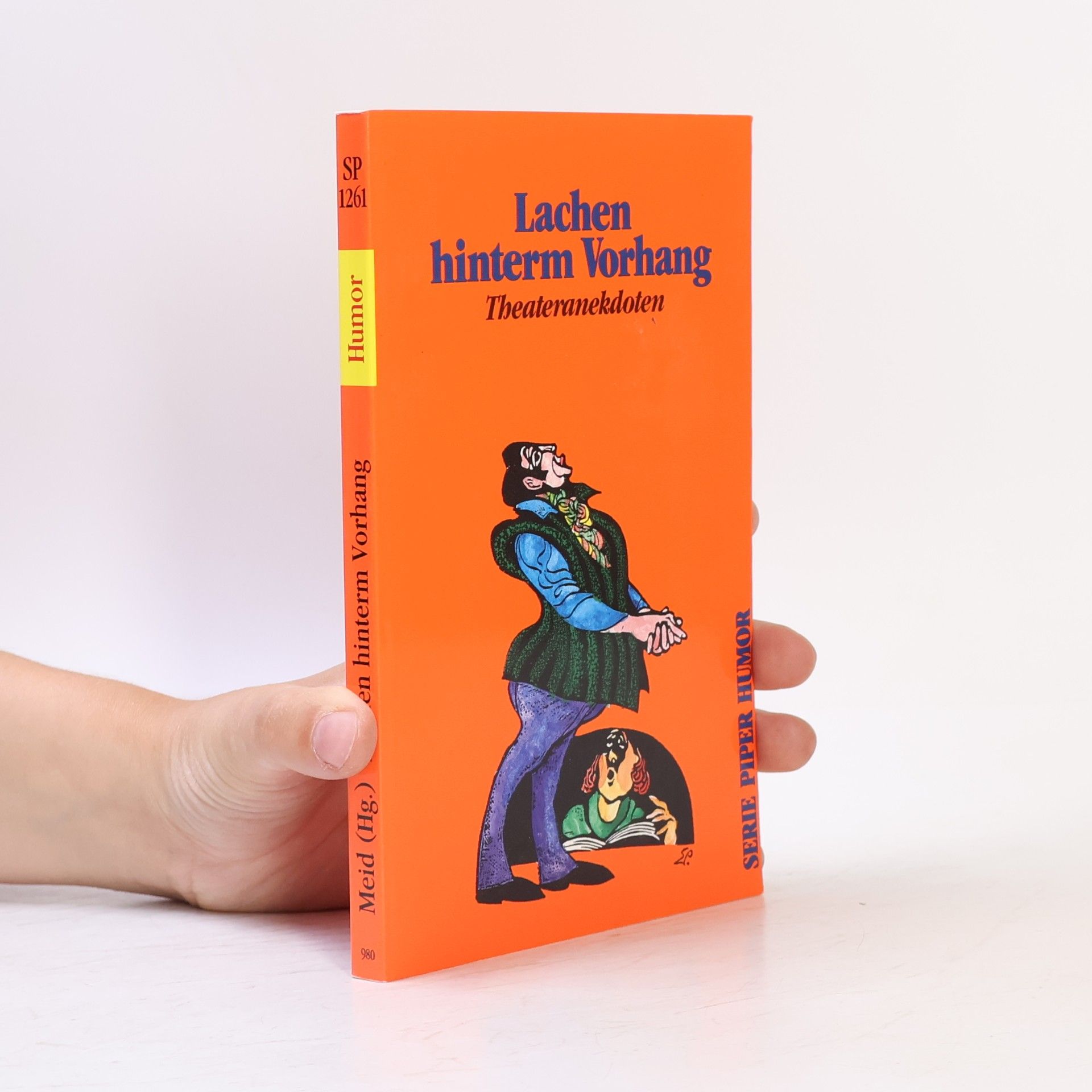 Volker Meid Lachen hinterm Vorhang