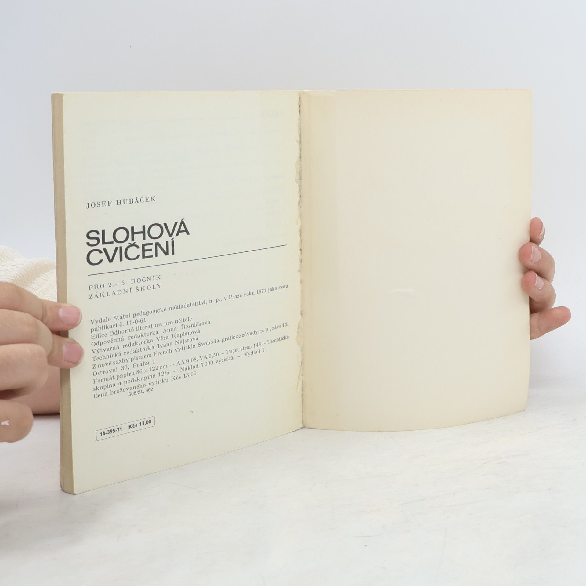 Josef Hubáček Slohová cvičení pro 2.–5. ročník základní školy