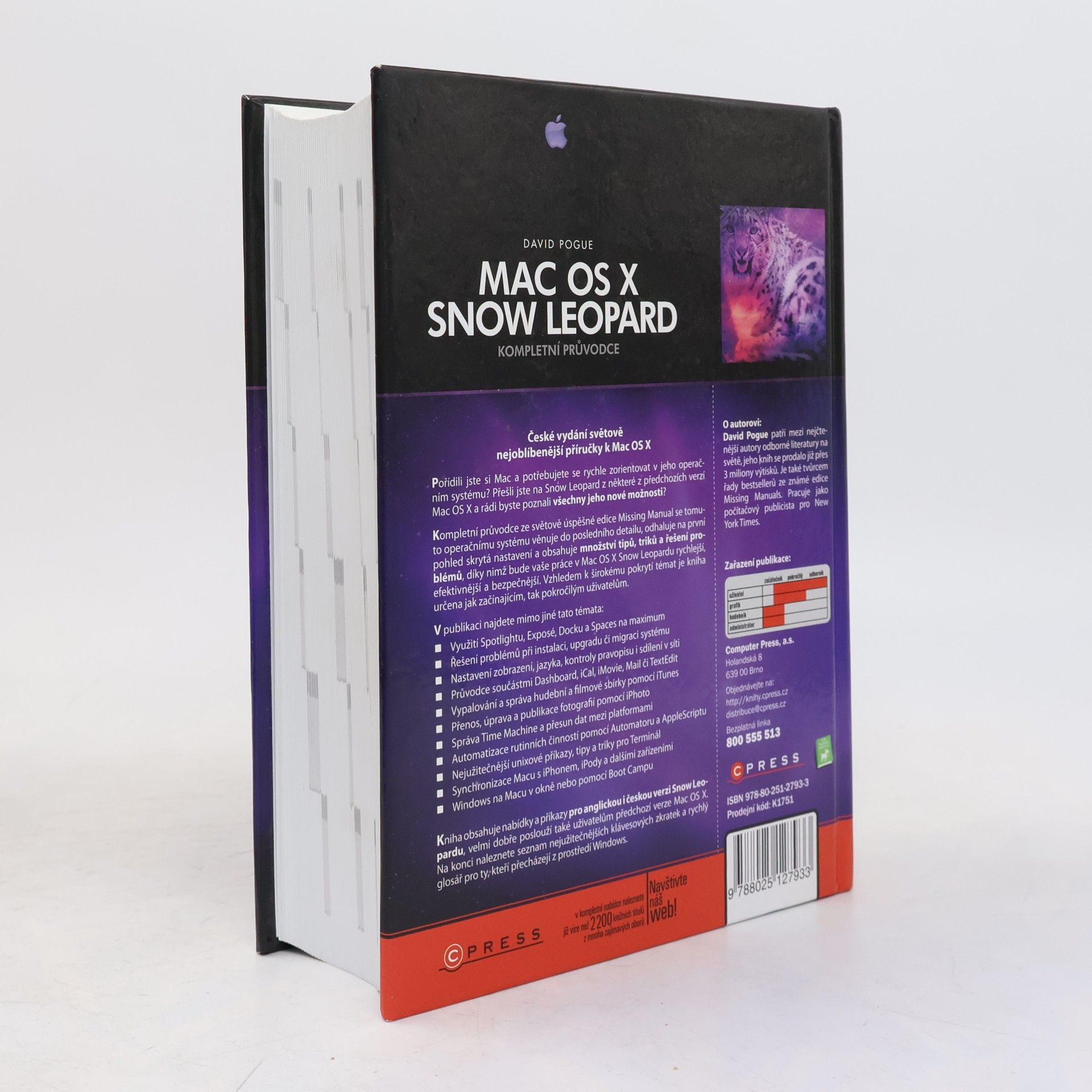David Pogue Mac OS X Snow Leopard. Kompletní průvodce